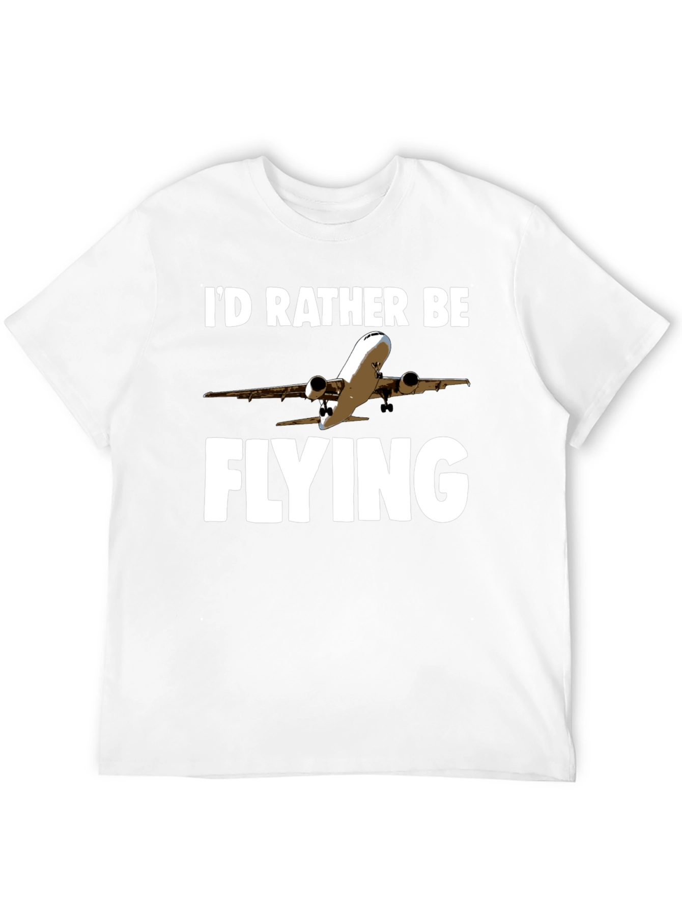 Id Rather Be Flying T-Shirt | Airplane Design