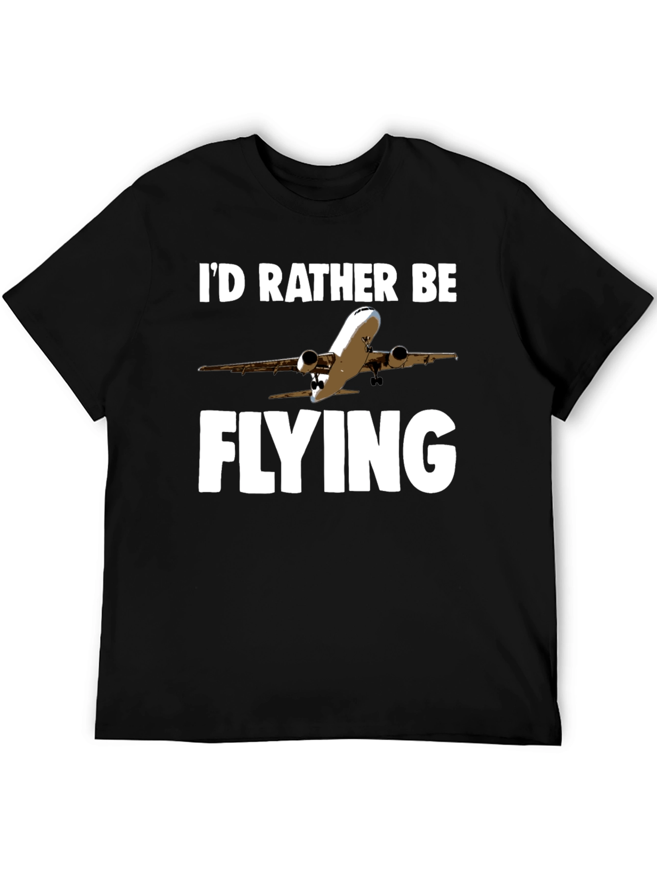 Id Rather Be Flying T-Shirt | Airplane Design