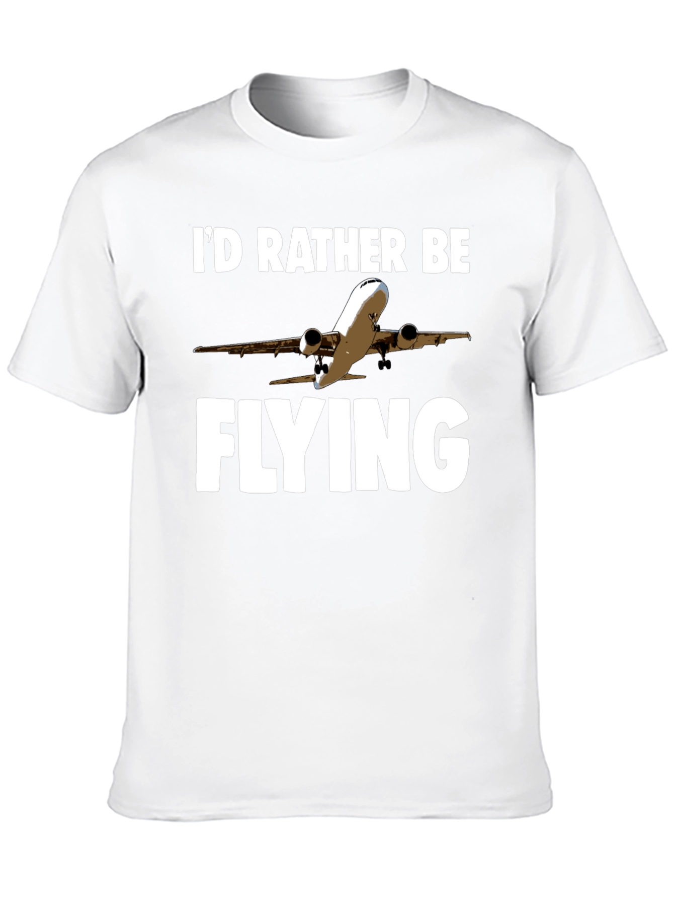 Id Rather Be Flying T-Shirt | Airplane Design