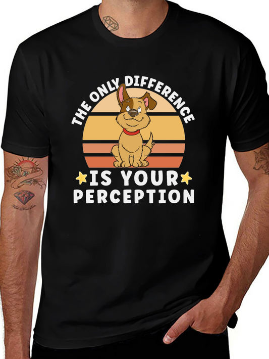 The Only Difference Dog Graphic Tee