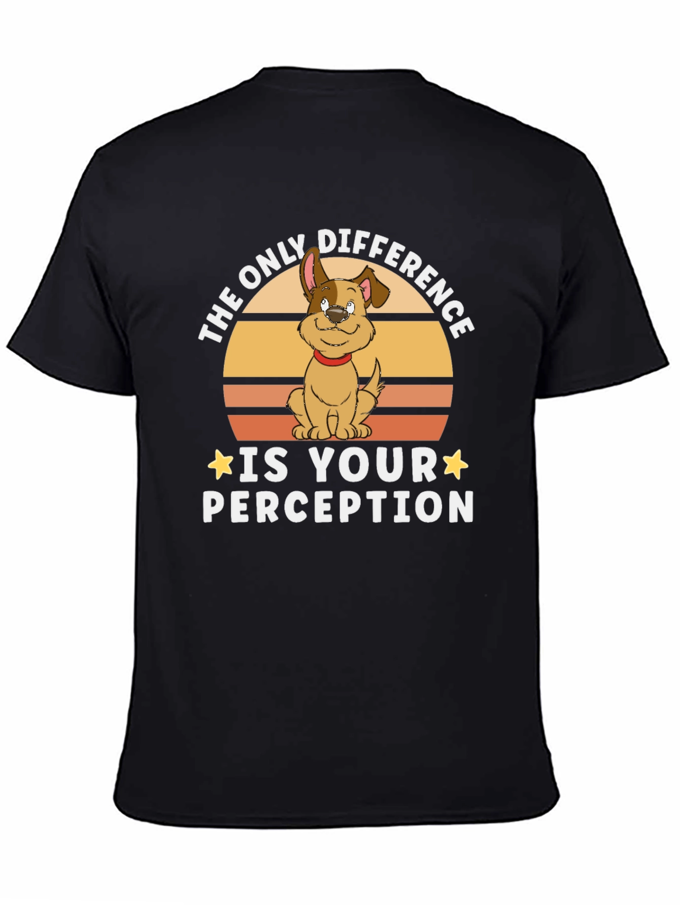 The Only Difference Dog Graphic Tee