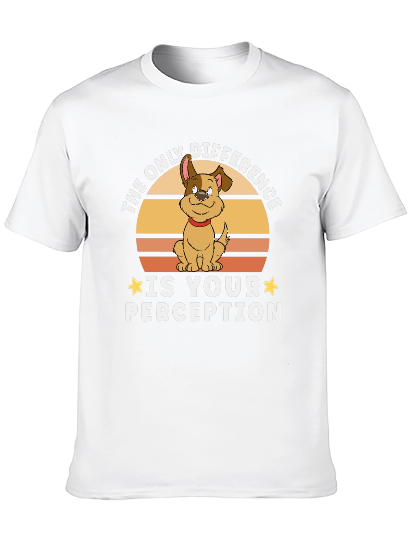 The Only Difference Dog Graphic Tee