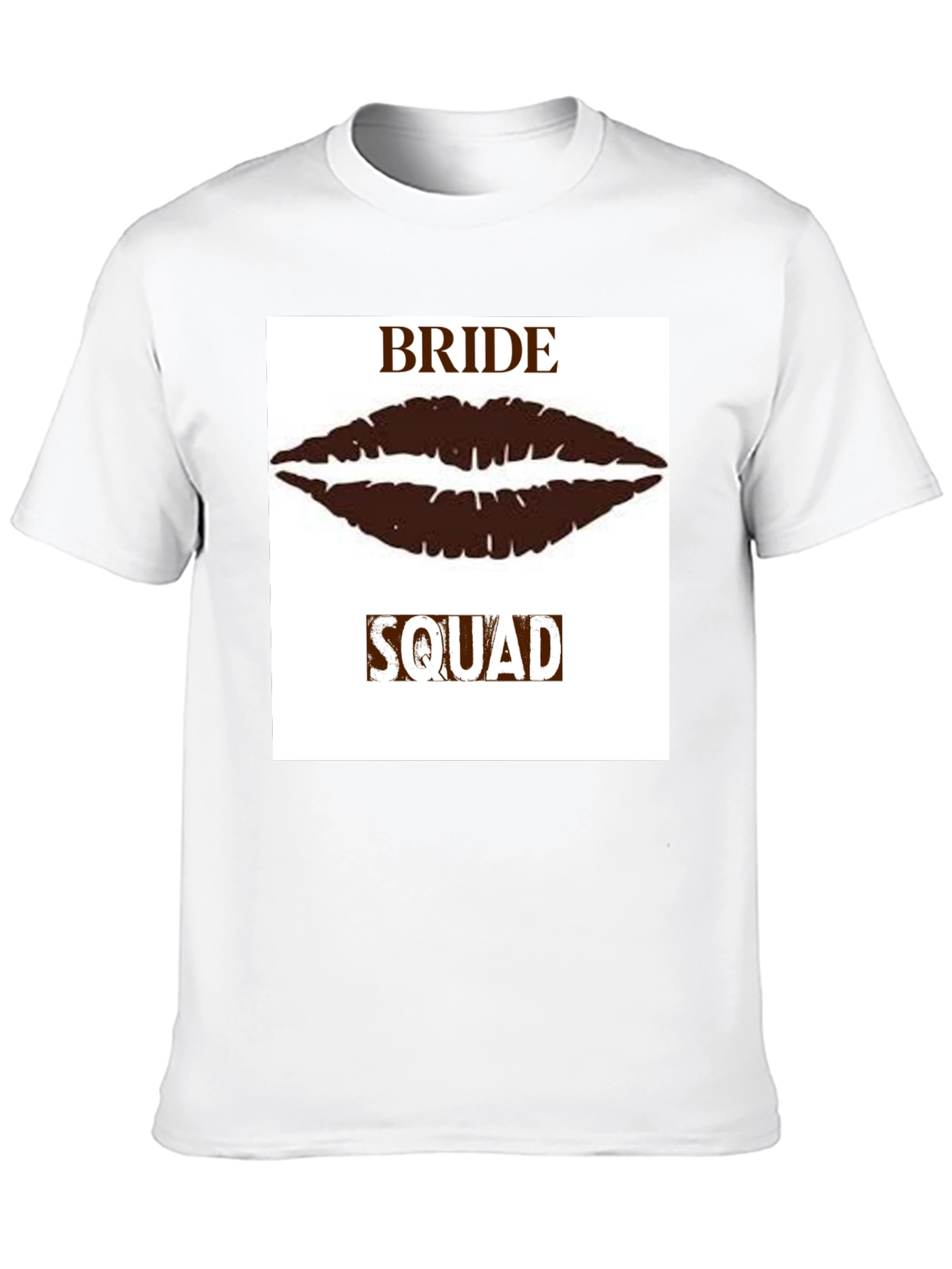 Bride Squad Lips Graphic T-Shirt