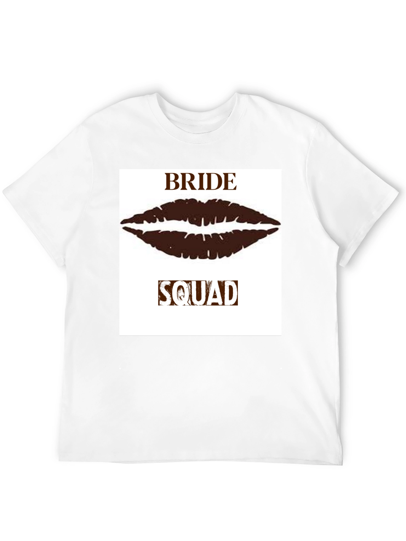 Bride Squad Lips Graphic T-Shirt