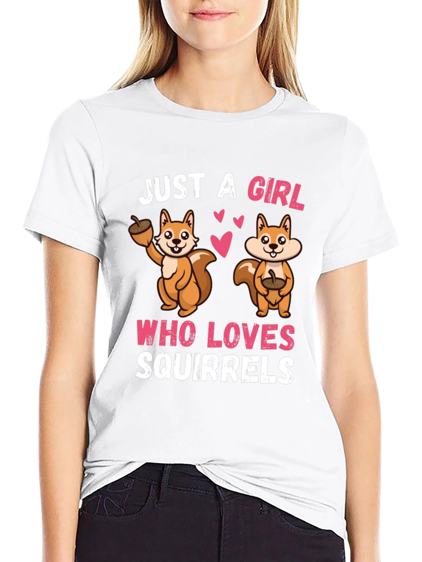 Squirrel Lover Graphic Tee