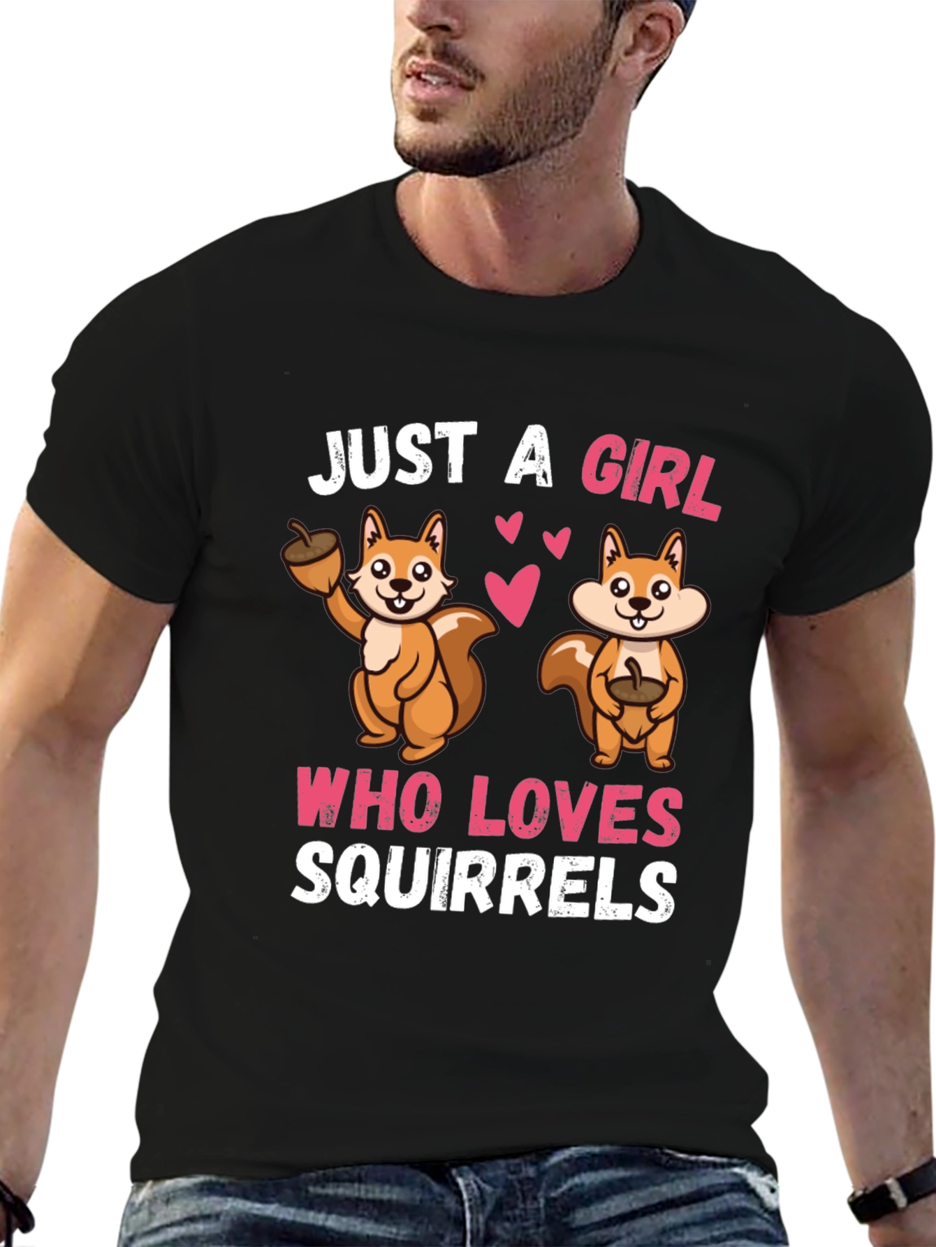 Squirrel Lover Graphic Tee