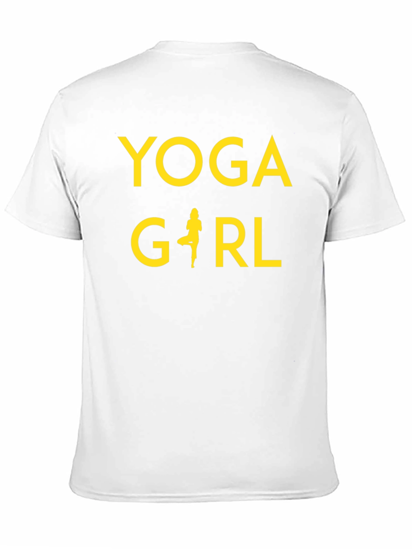 Yoga Girl Black T-Shirt - Fitness Apparel