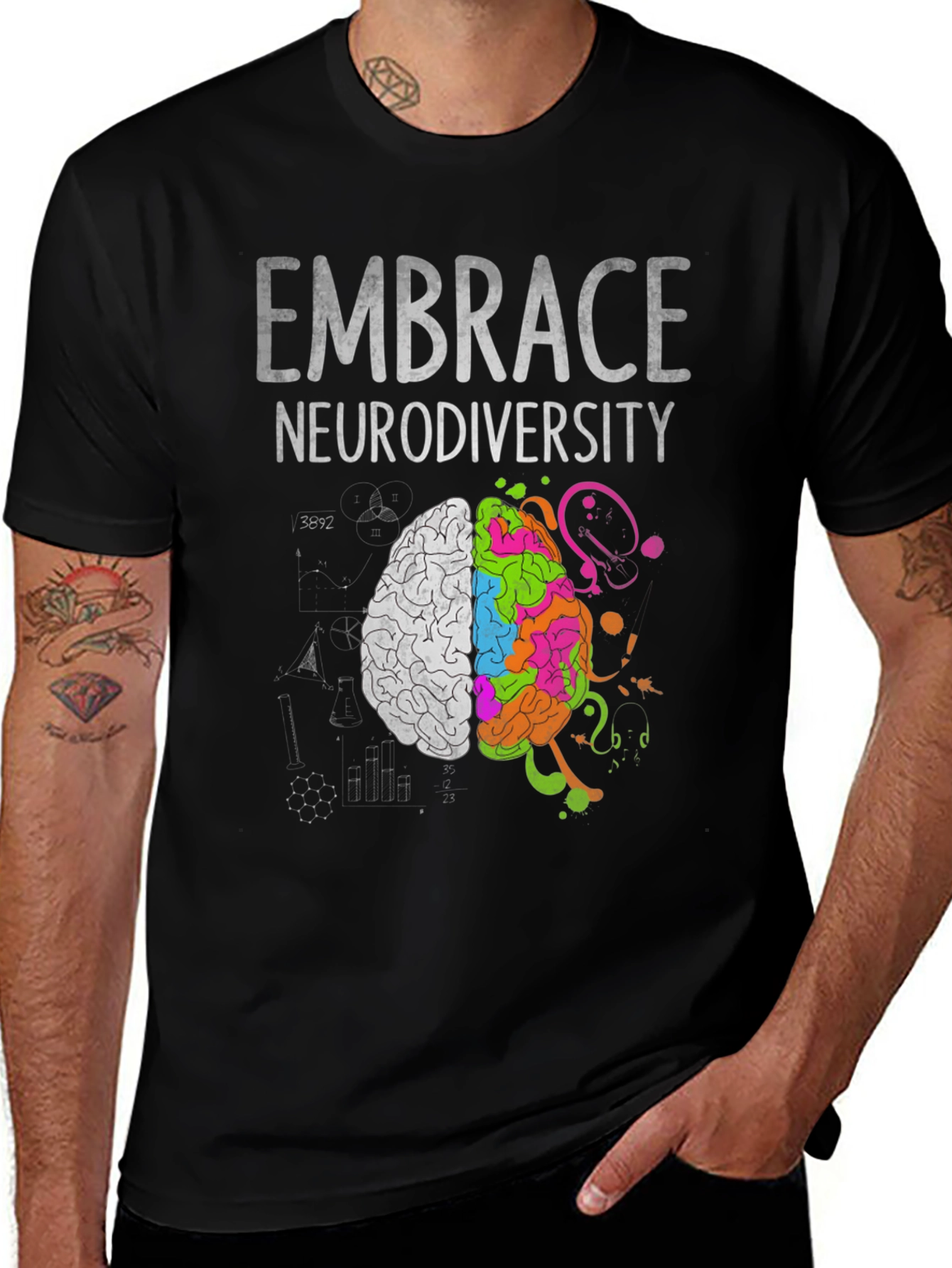 Embrace Neurodiversity Graphic Tee