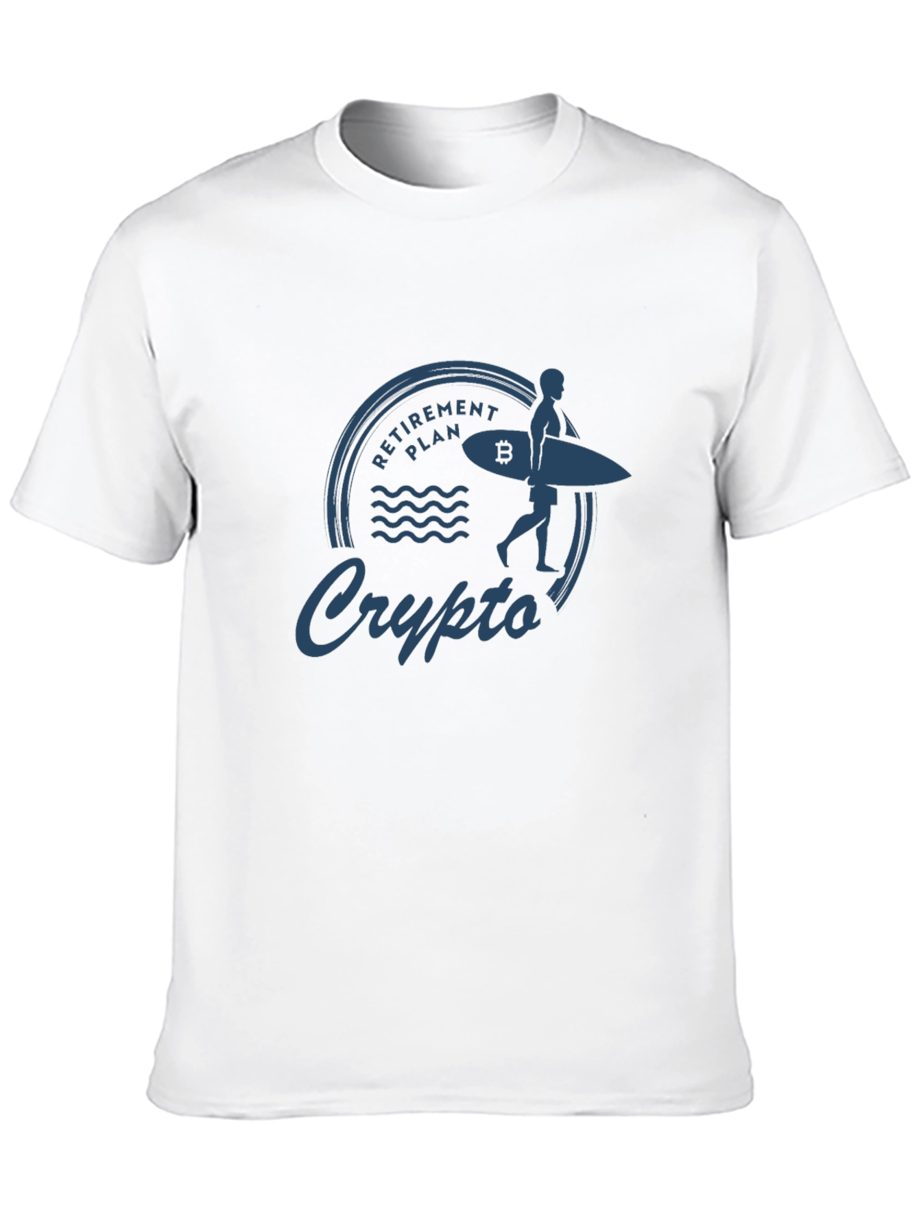 Crypto Retirement Plan Graphic T-Shirt