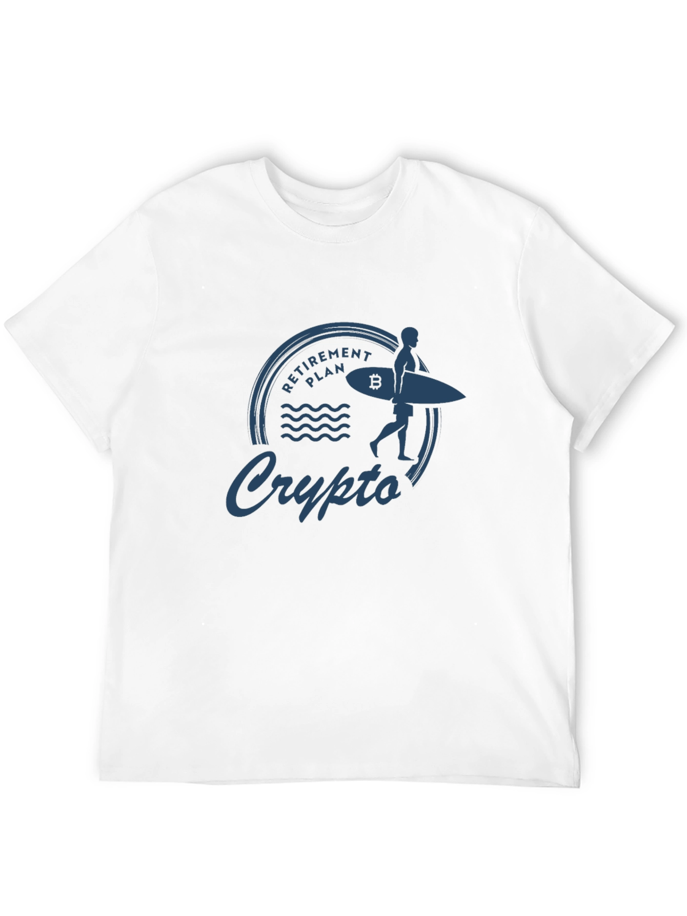 Crypto Retirement Plan Graphic T-Shirt