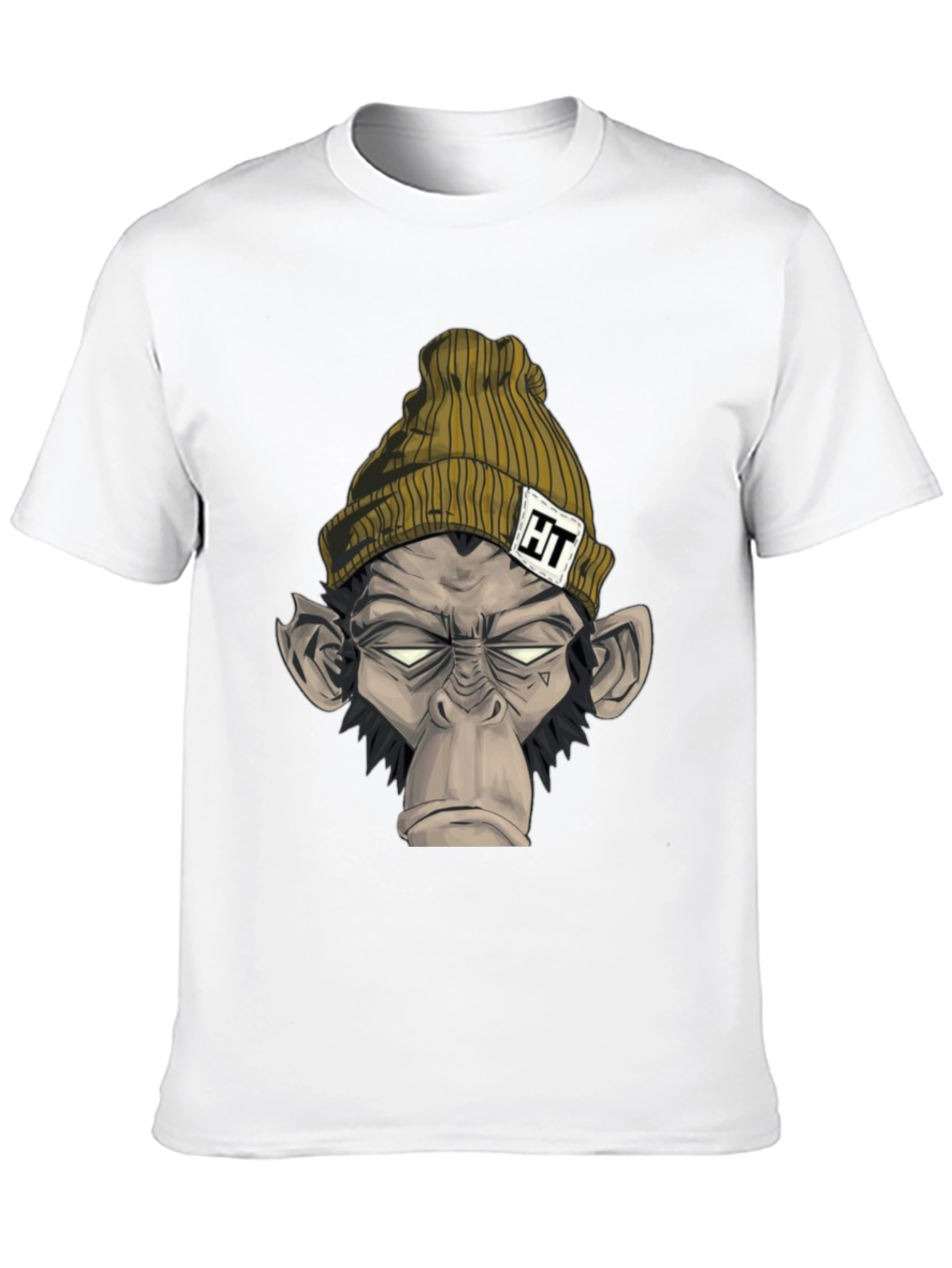Cool Monkey Graphic T-Shirt - Trendy Urban Style