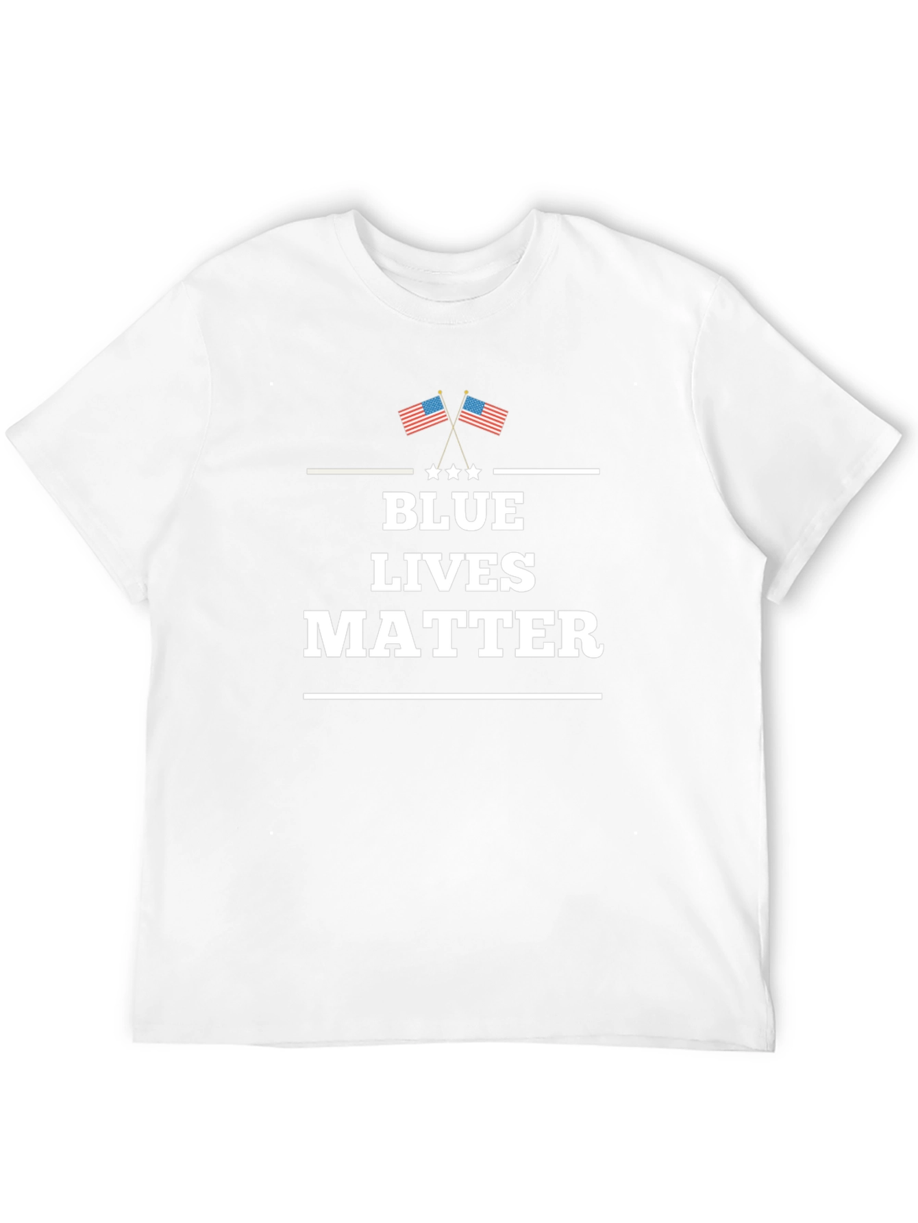 Blue Lives Matter Graphic T-Shirt