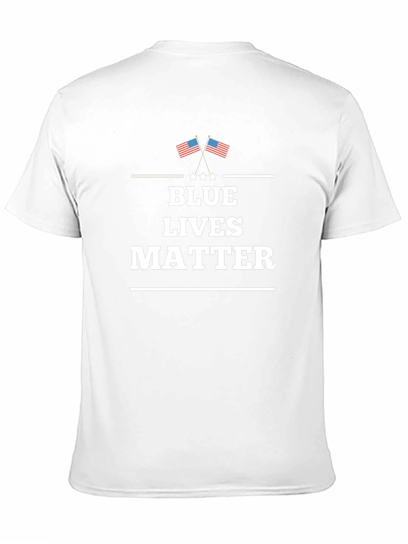 Blue Lives Matter Graphic T-Shirt