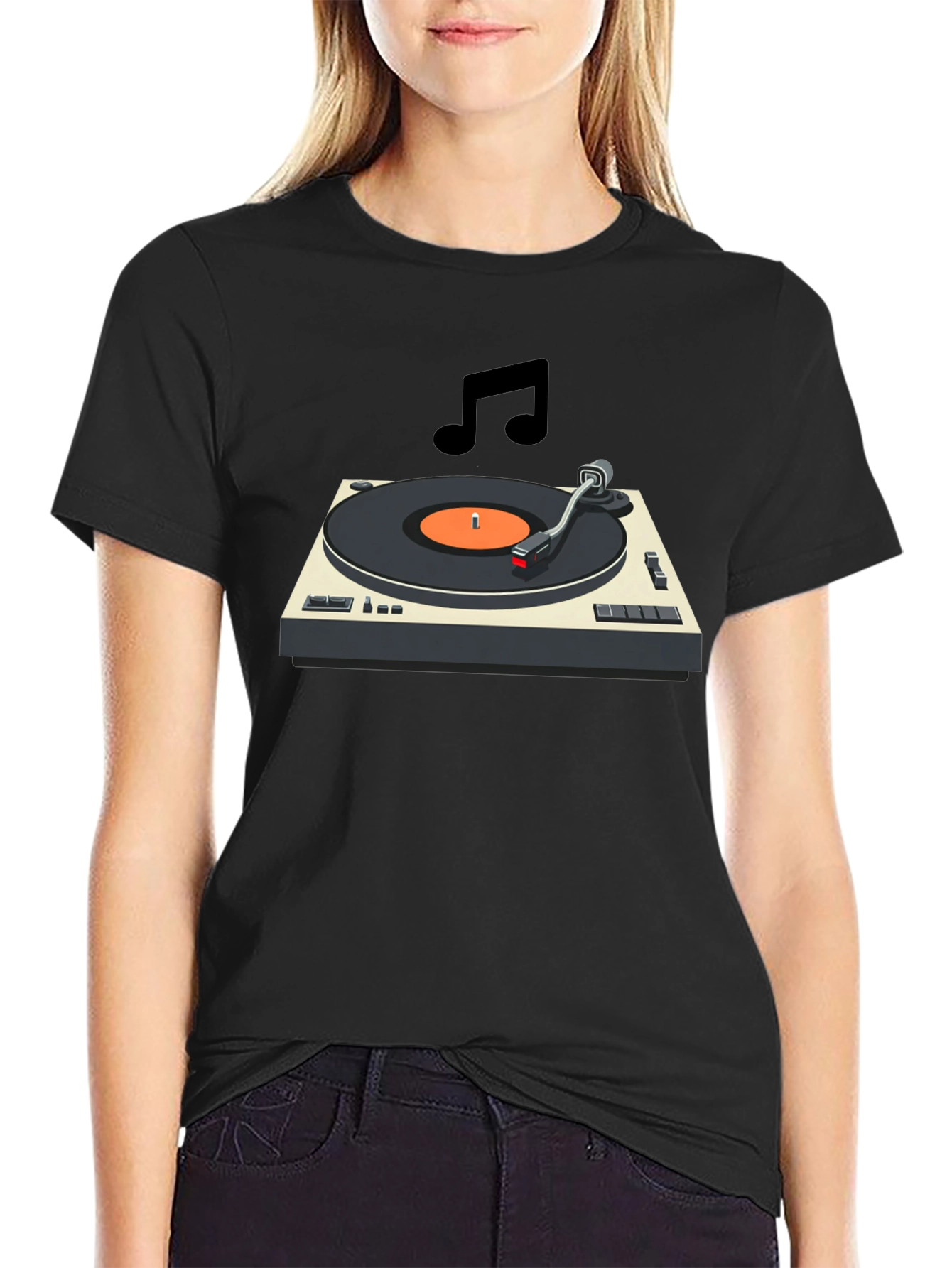 Retro Turntable Music Lover T-Shirt