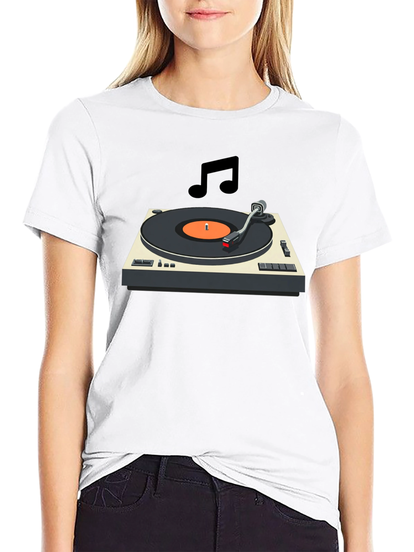 Retro Turntable Music Lover T-Shirt