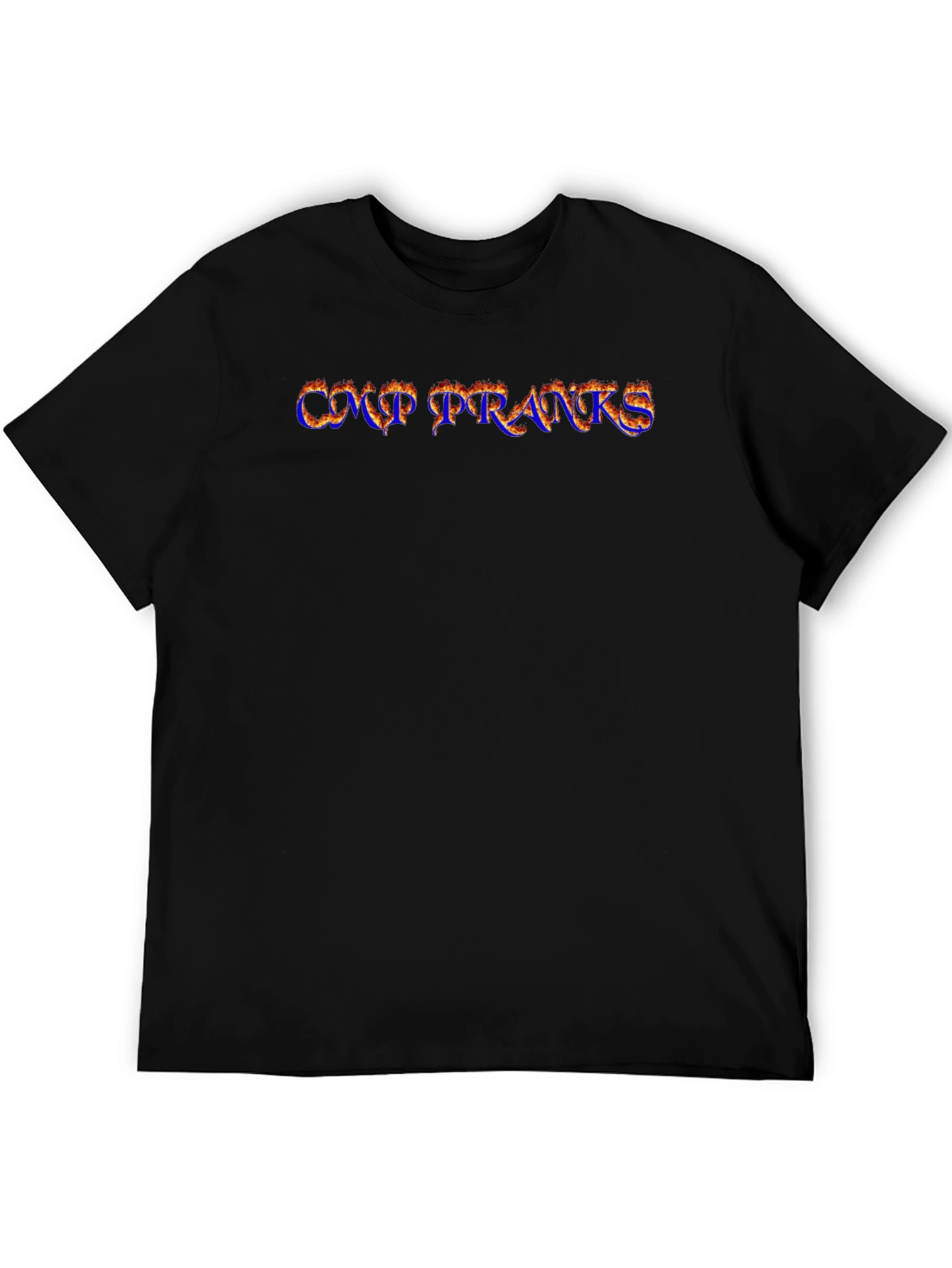 Cool Pranks Graphic T-Shirt - Black