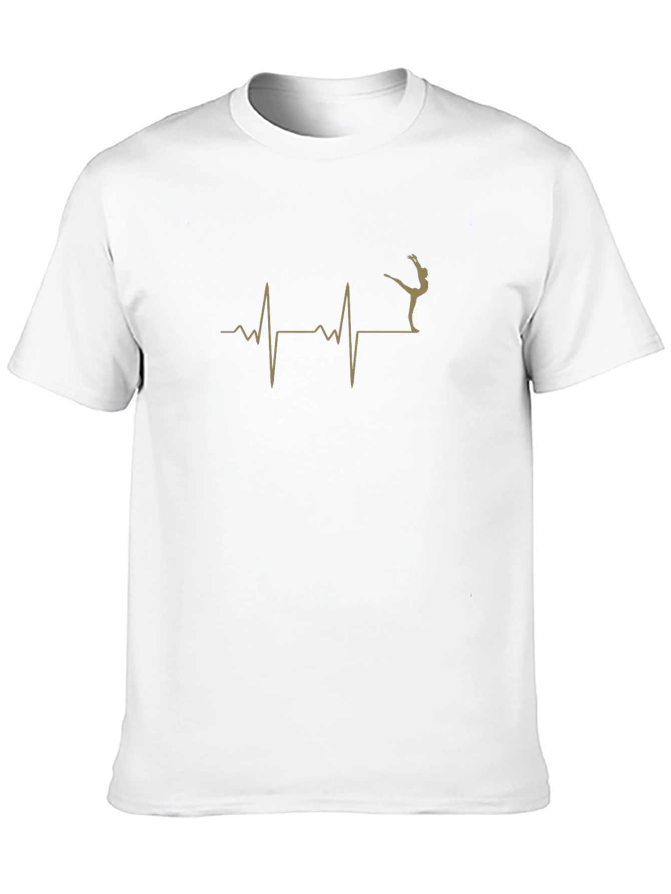 Heartbeat Ballerina Graphic Tee - Black