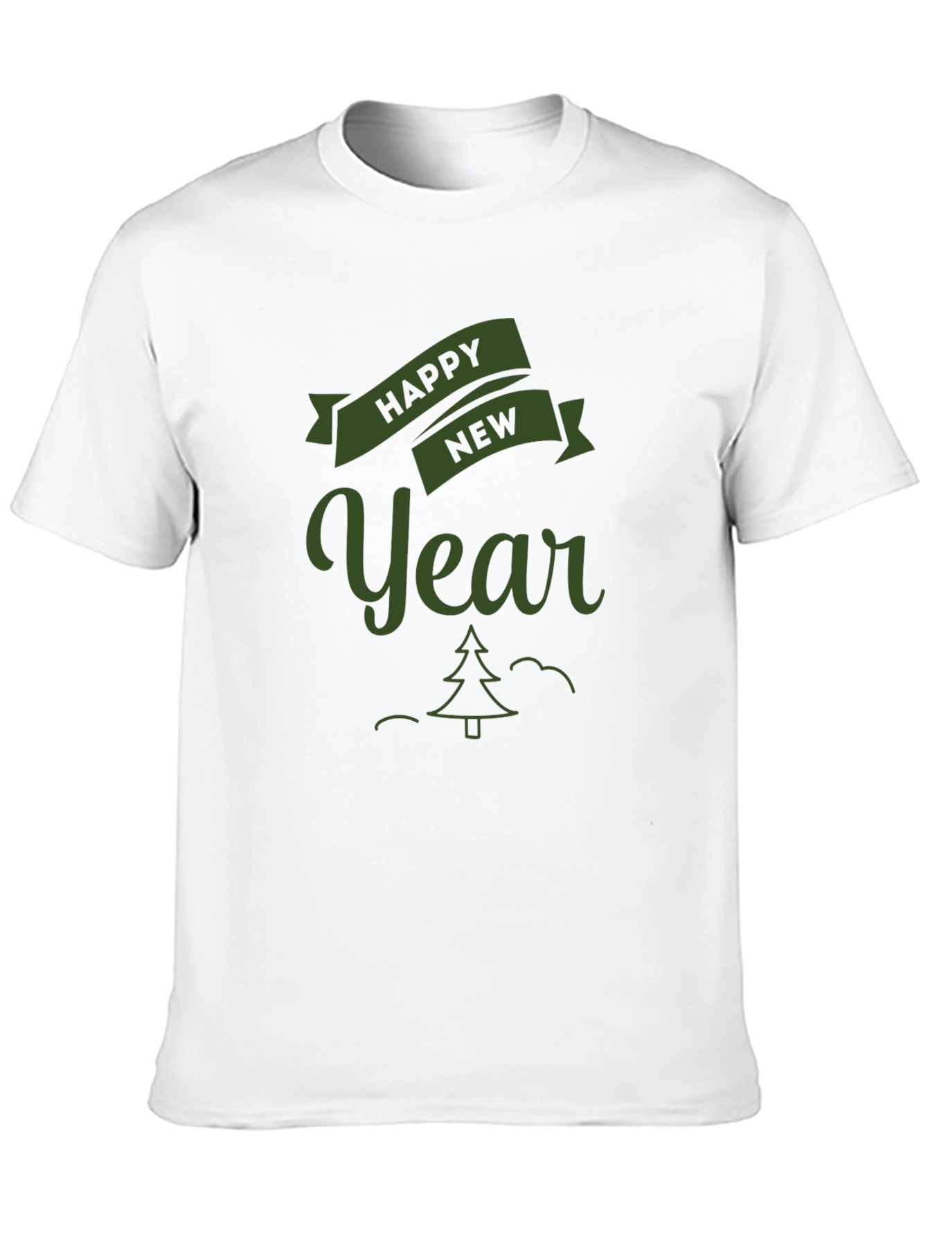 Happy New Year Graphic Tee - Festive Celebration Shirt