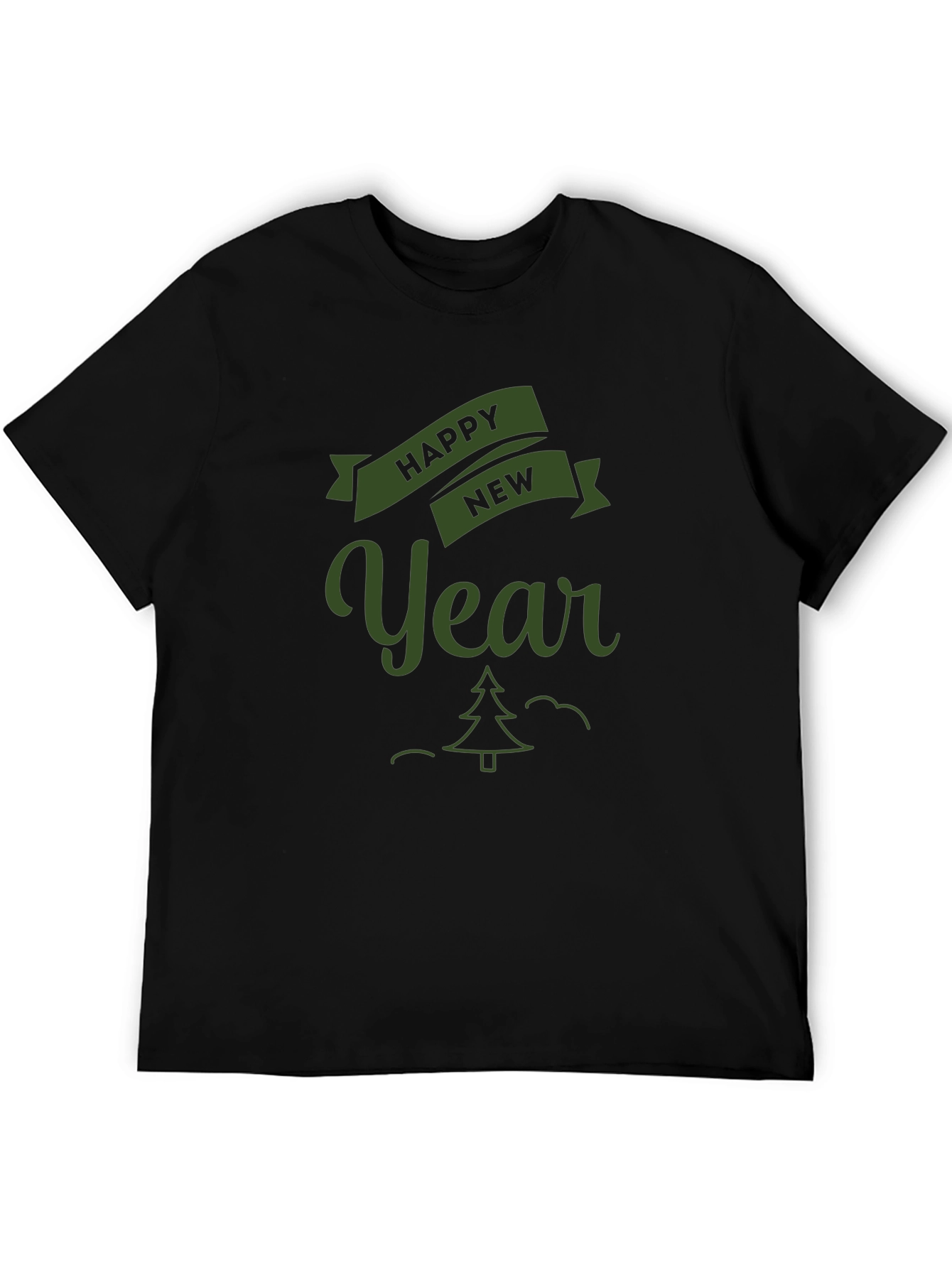 Happy New Year Graphic Tee - Festive Celebration Shirt