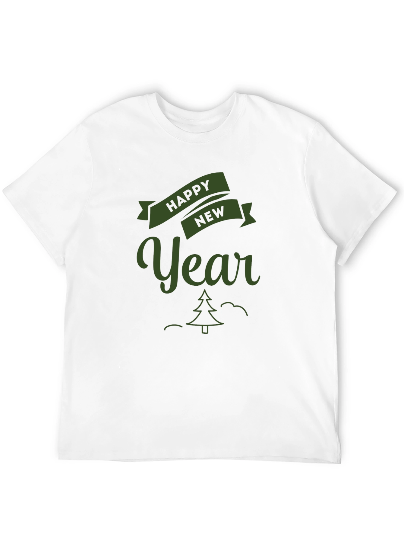 Happy New Year Graphic Tee - Festive Celebration Shirt
