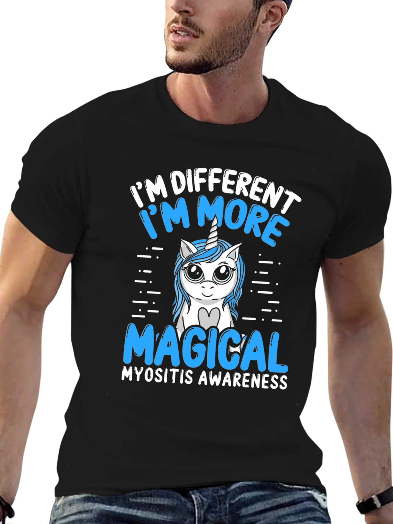 Myositis Awareness Unicorn T-Shirt