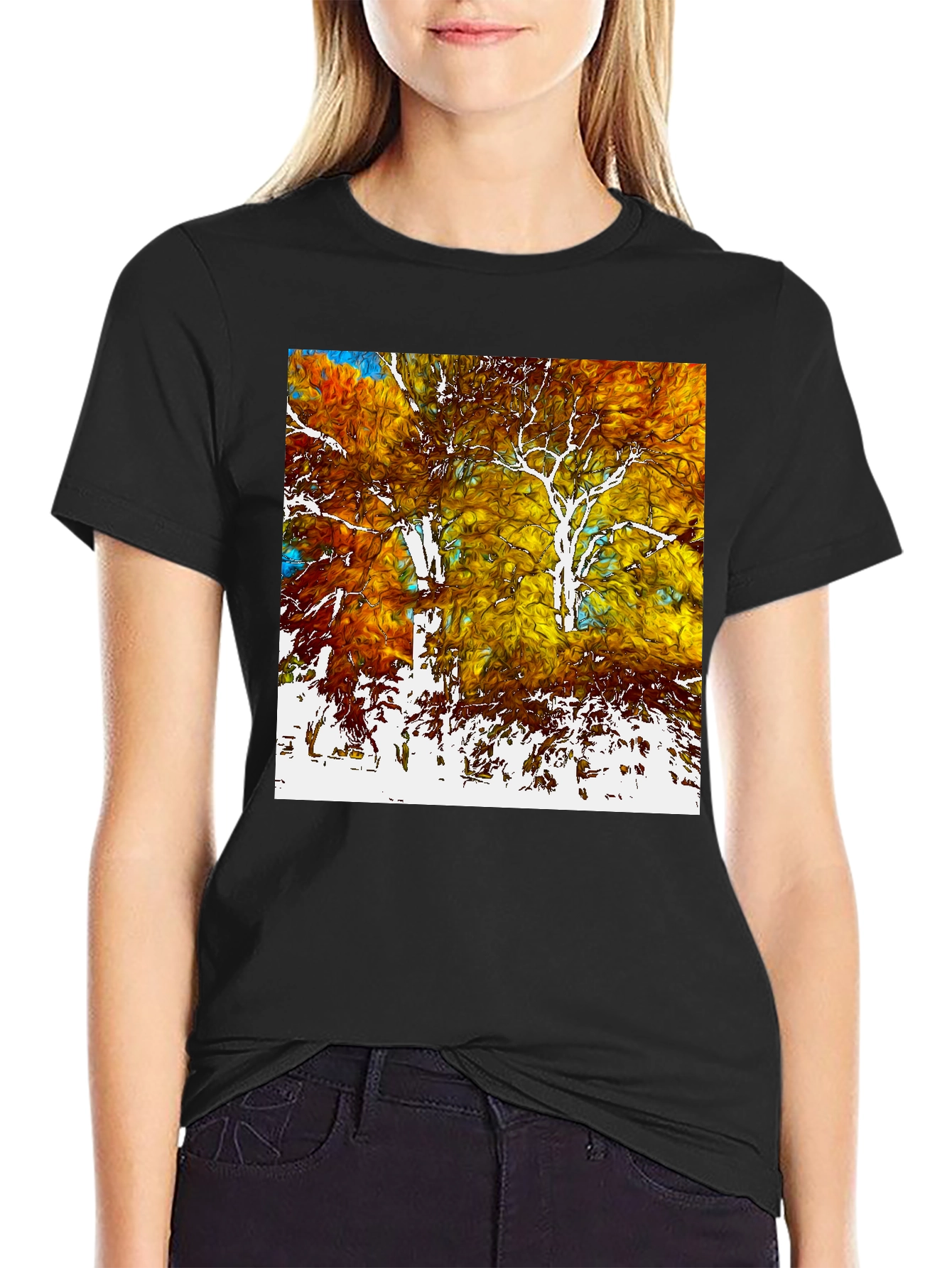 Autumn Trees Graphic Tee
