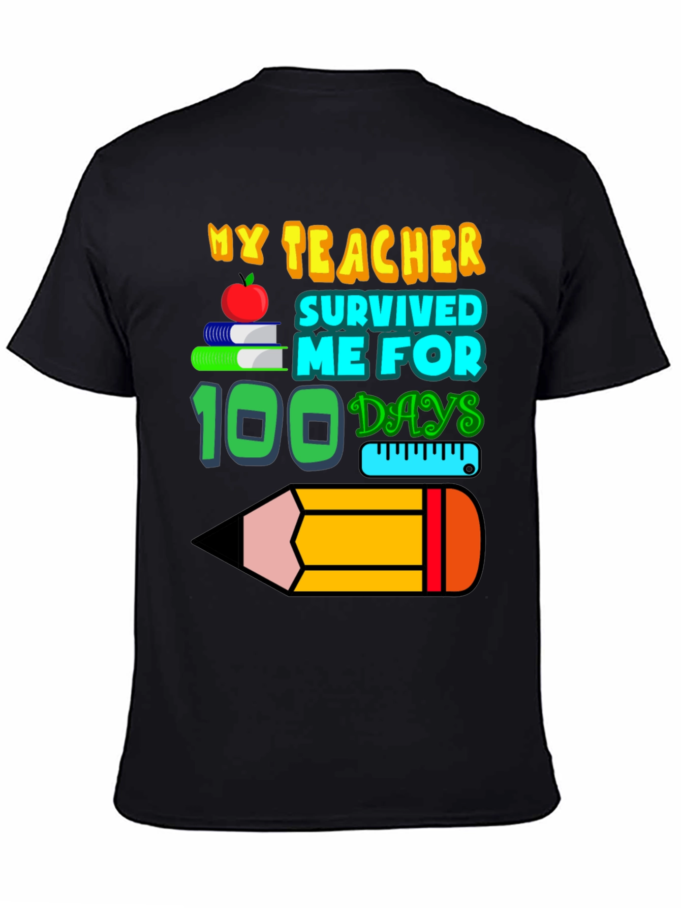 My Teacher Survived 100 Days T-Shirt