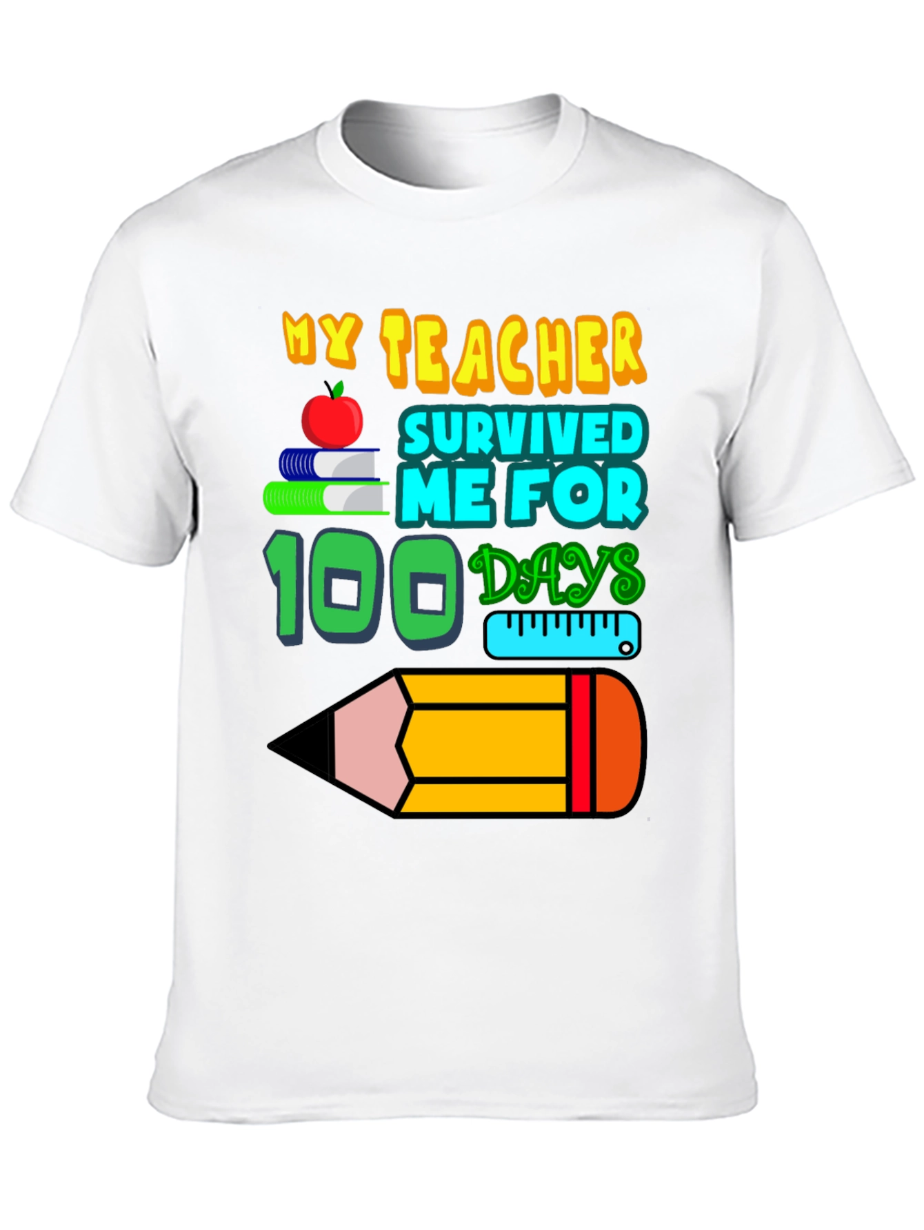 My Teacher Survived 100 Days T-Shirt