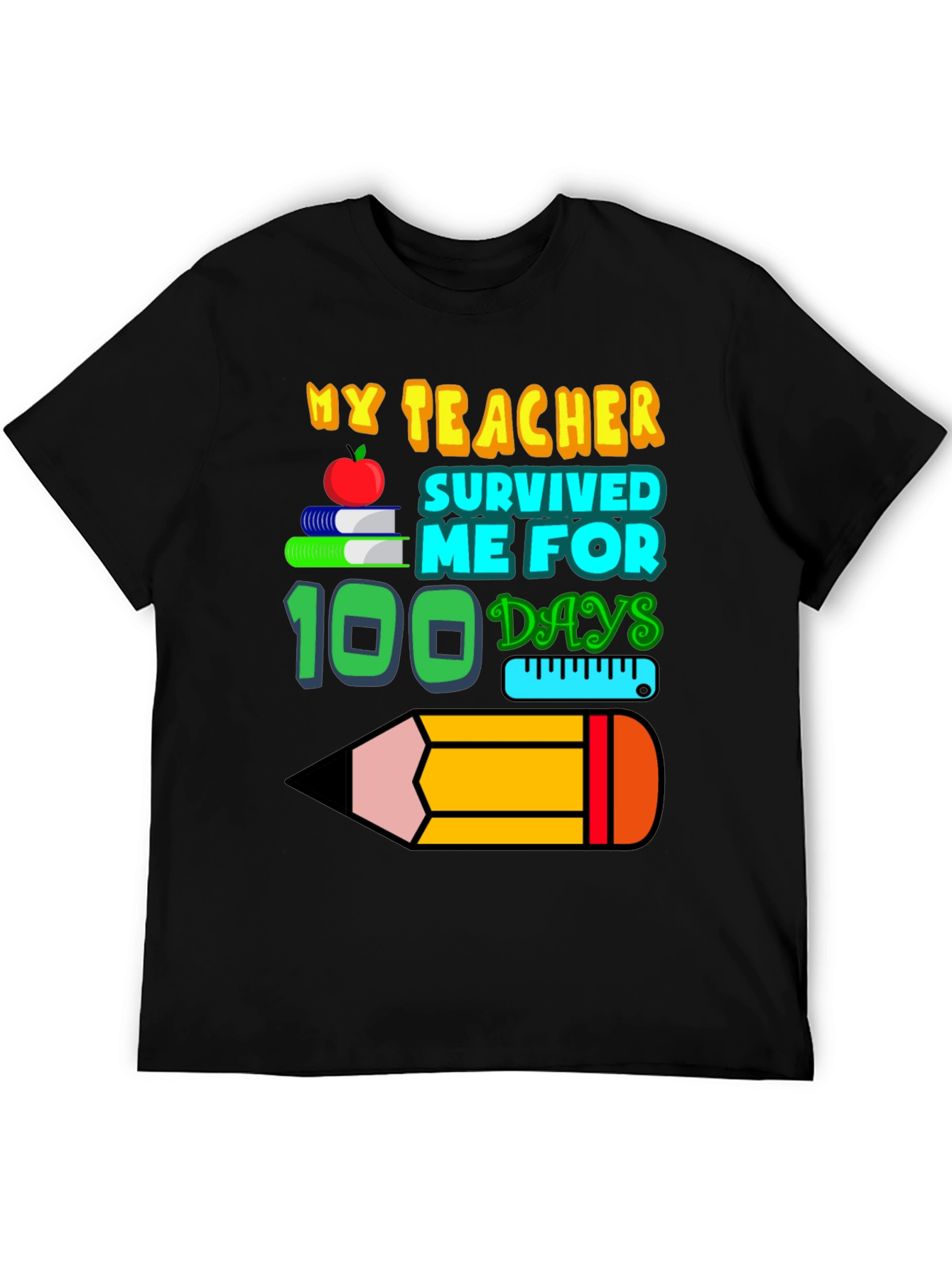 My Teacher Survived 100 Days T-Shirt
