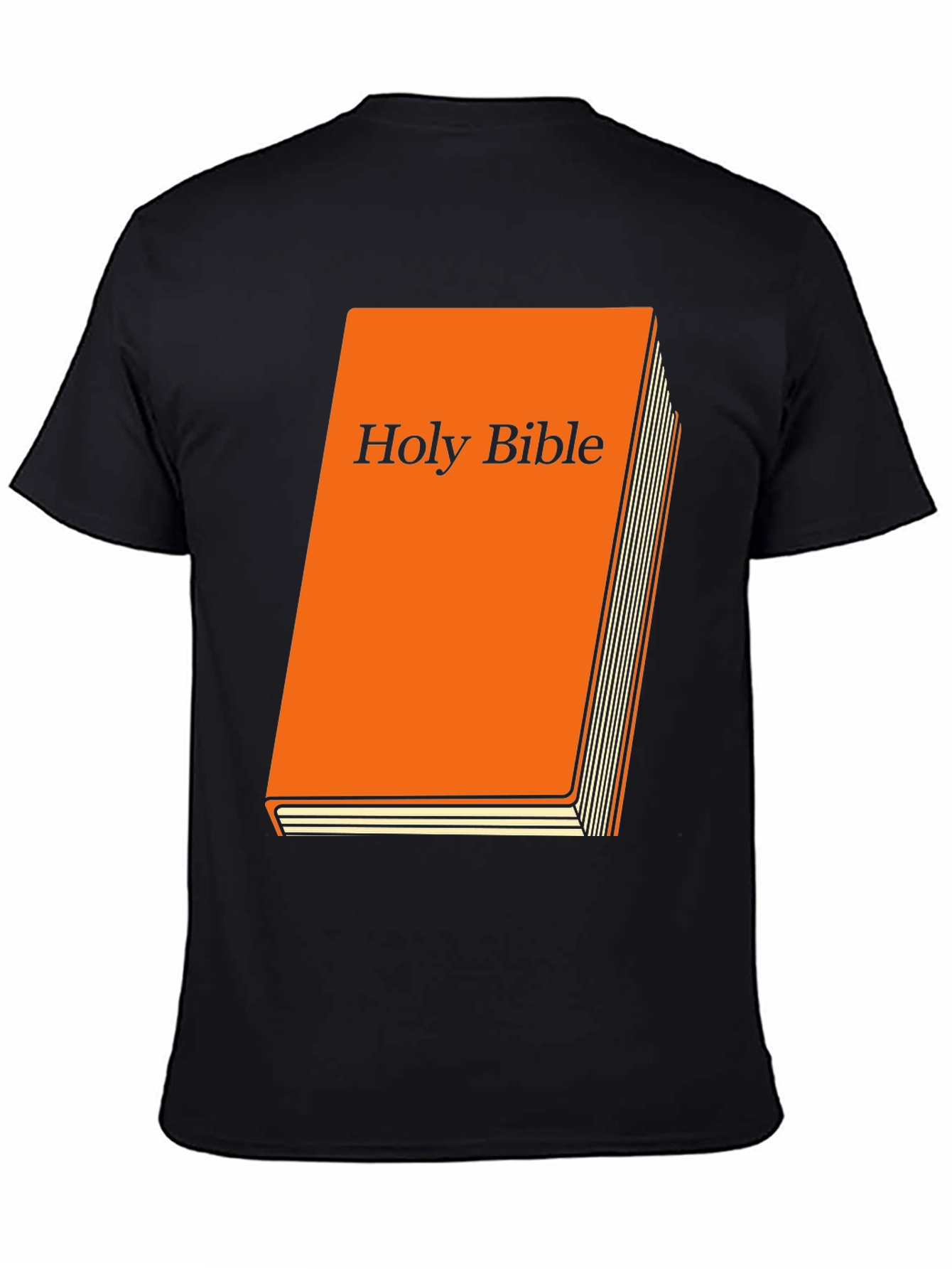 Holy Bible Graphic Tee - Religious Book T-Shirt