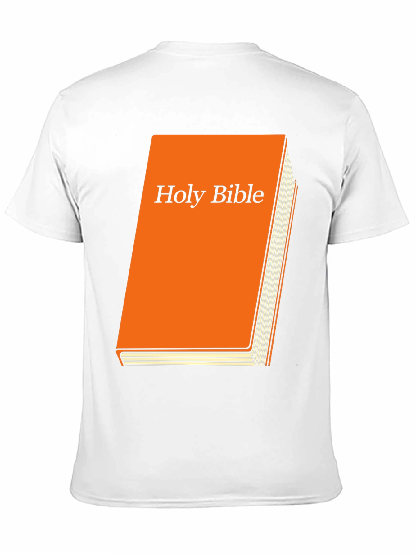 Holy Bible Graphic Tee - Religious Book T-Shirt