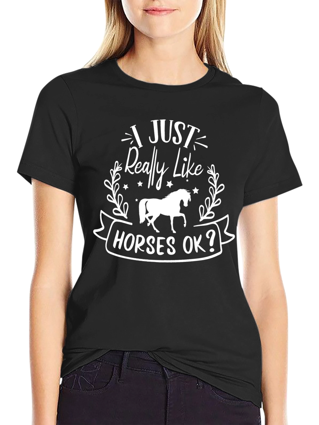 I Just Really Like Horses OK T-Shirt