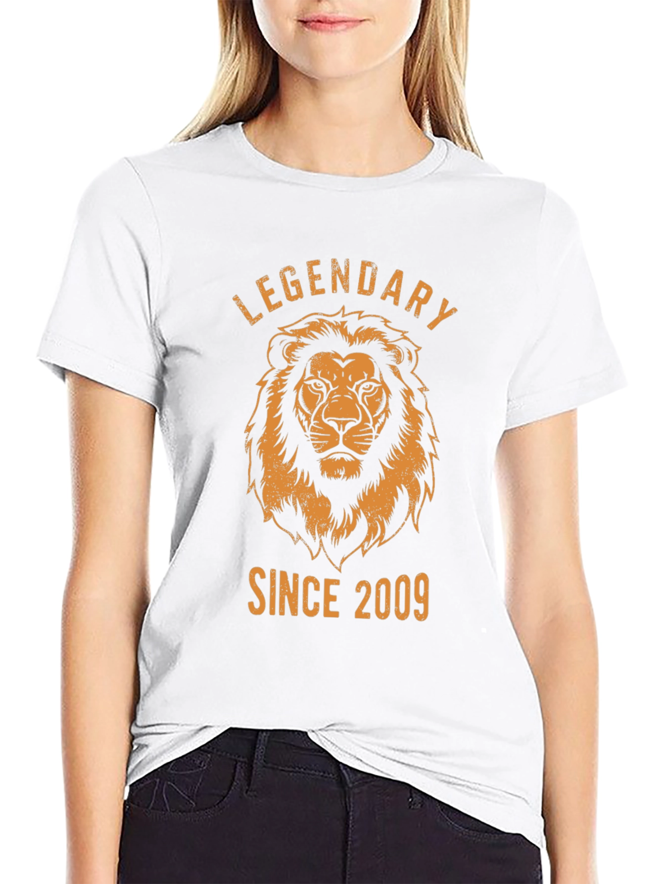 Legendary Since 2009 Lion Graphic T-Shirt