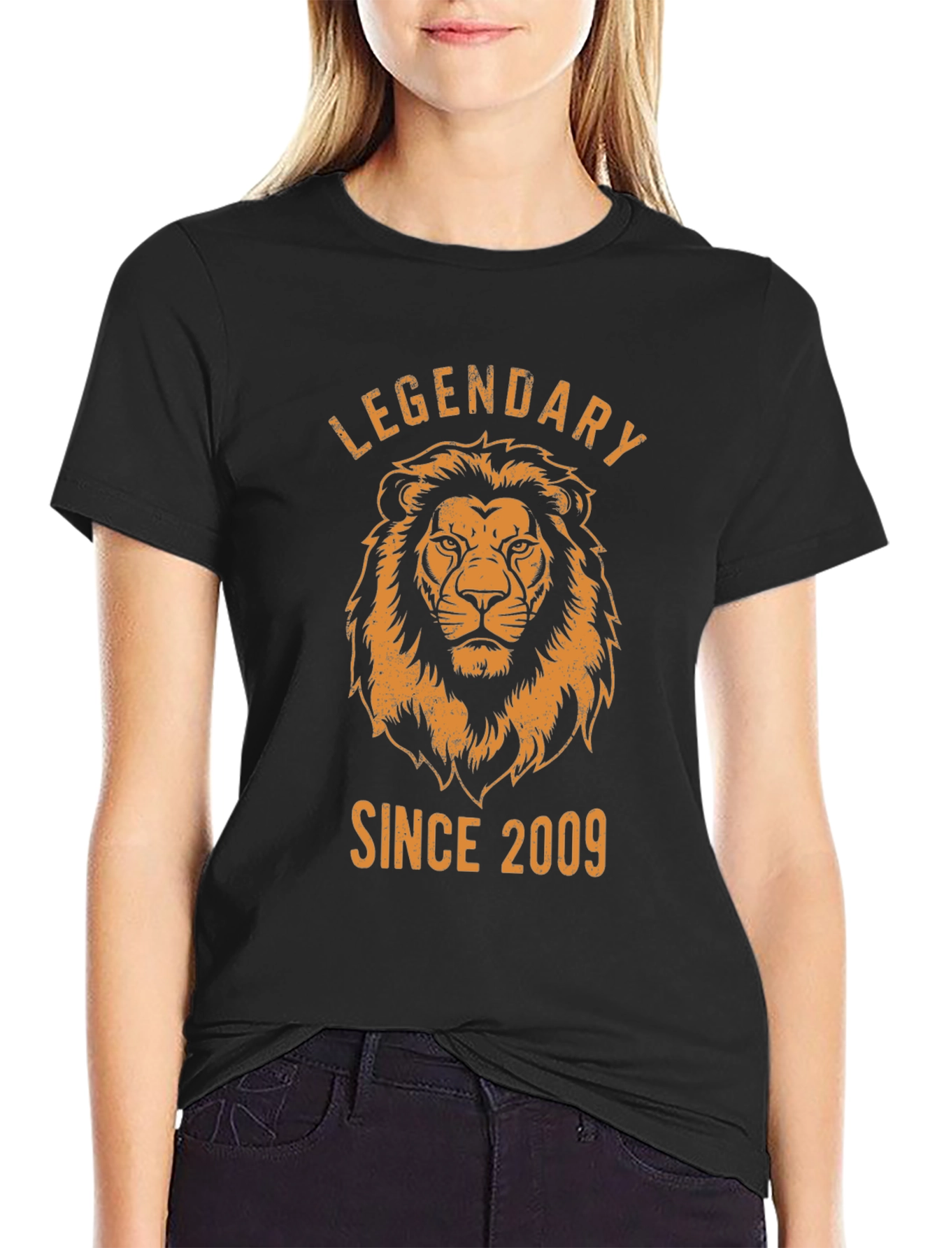 Legendary Since 2009 Lion Graphic T-Shirt
