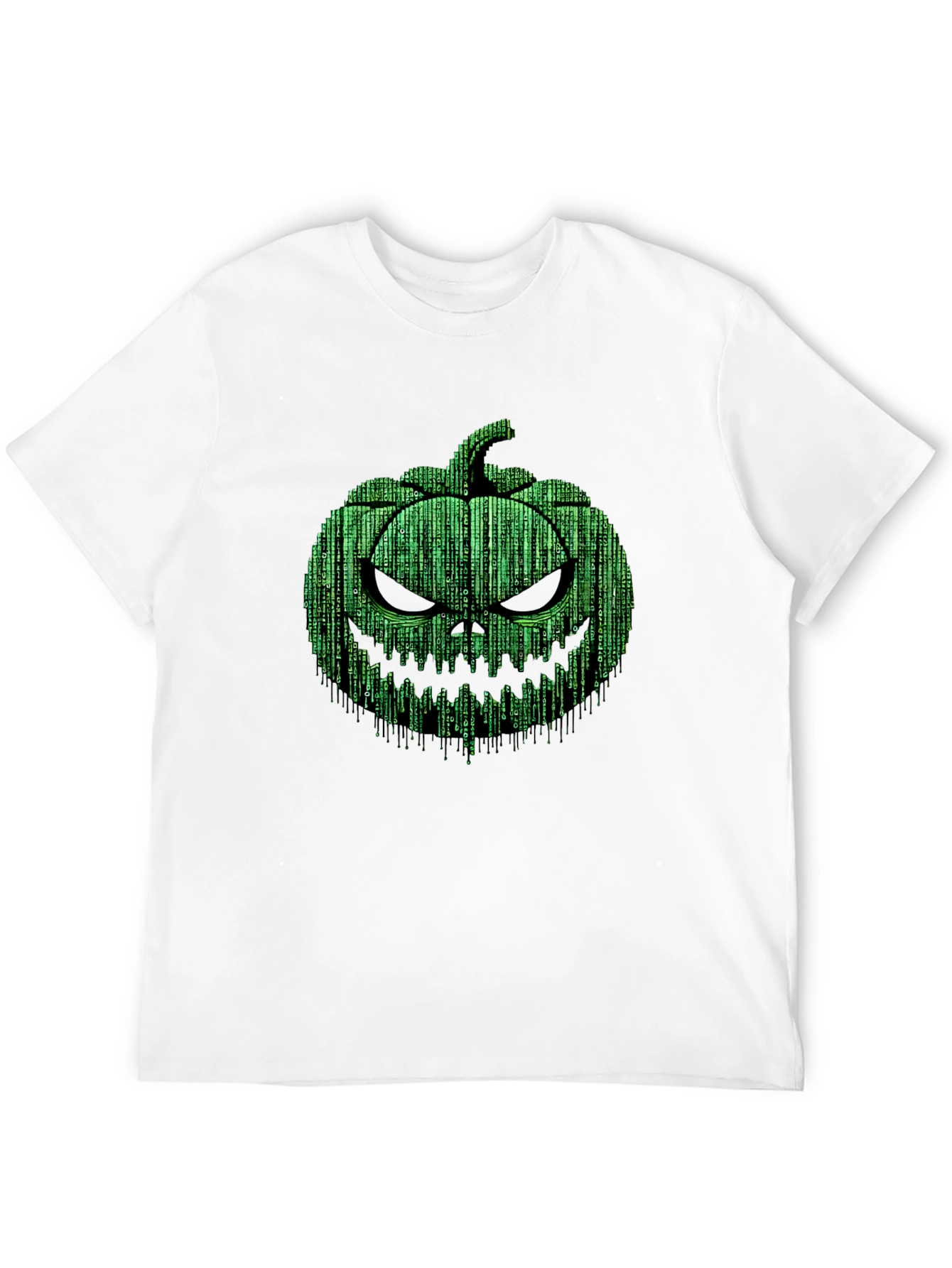Halloween Matrix Pumpkin T-Shirt