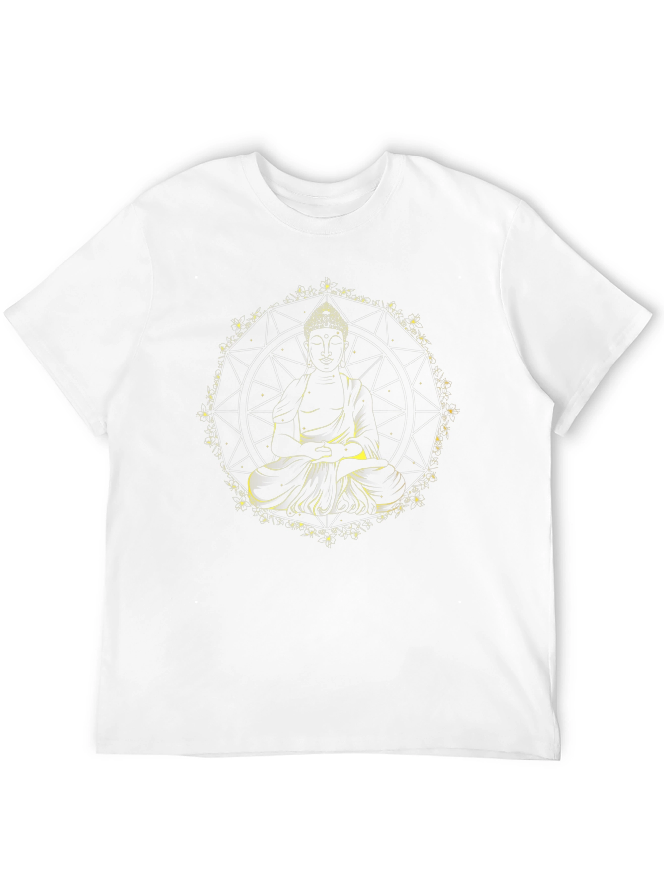 Buddha Graphic Tee - Black Spiritual T-Shirt