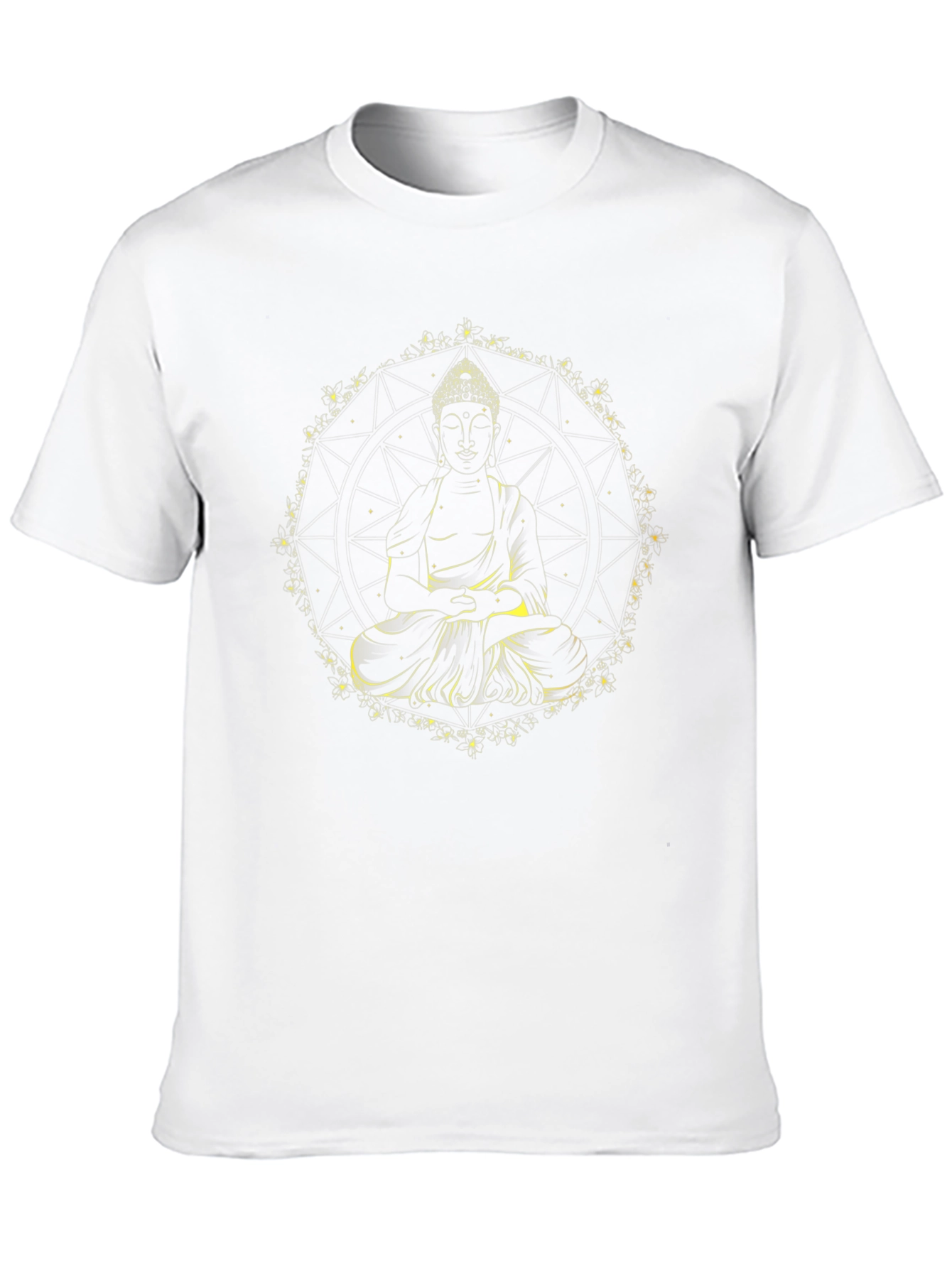 Buddha Graphic Tee - Black Spiritual T-Shirt