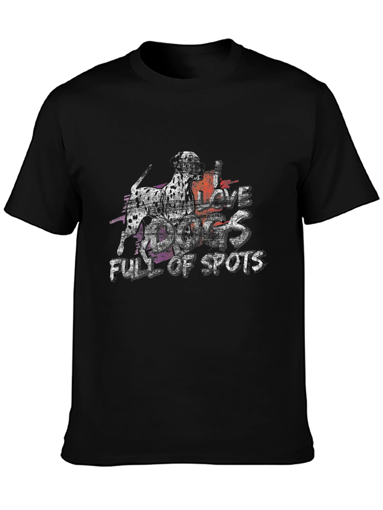 I Love Dogs Full of Spots T-Shirt