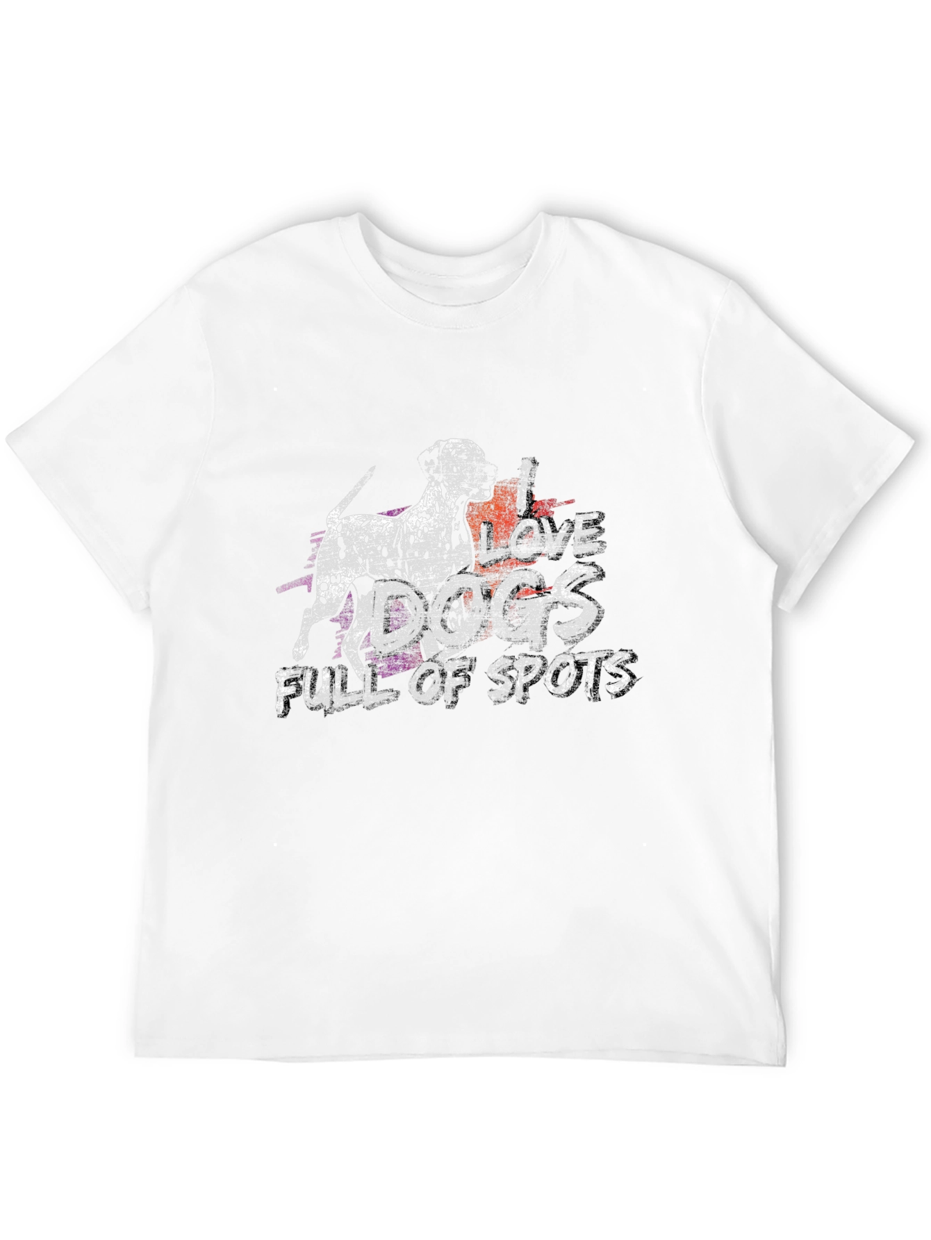 I Love Dogs Full of Spots T-Shirt