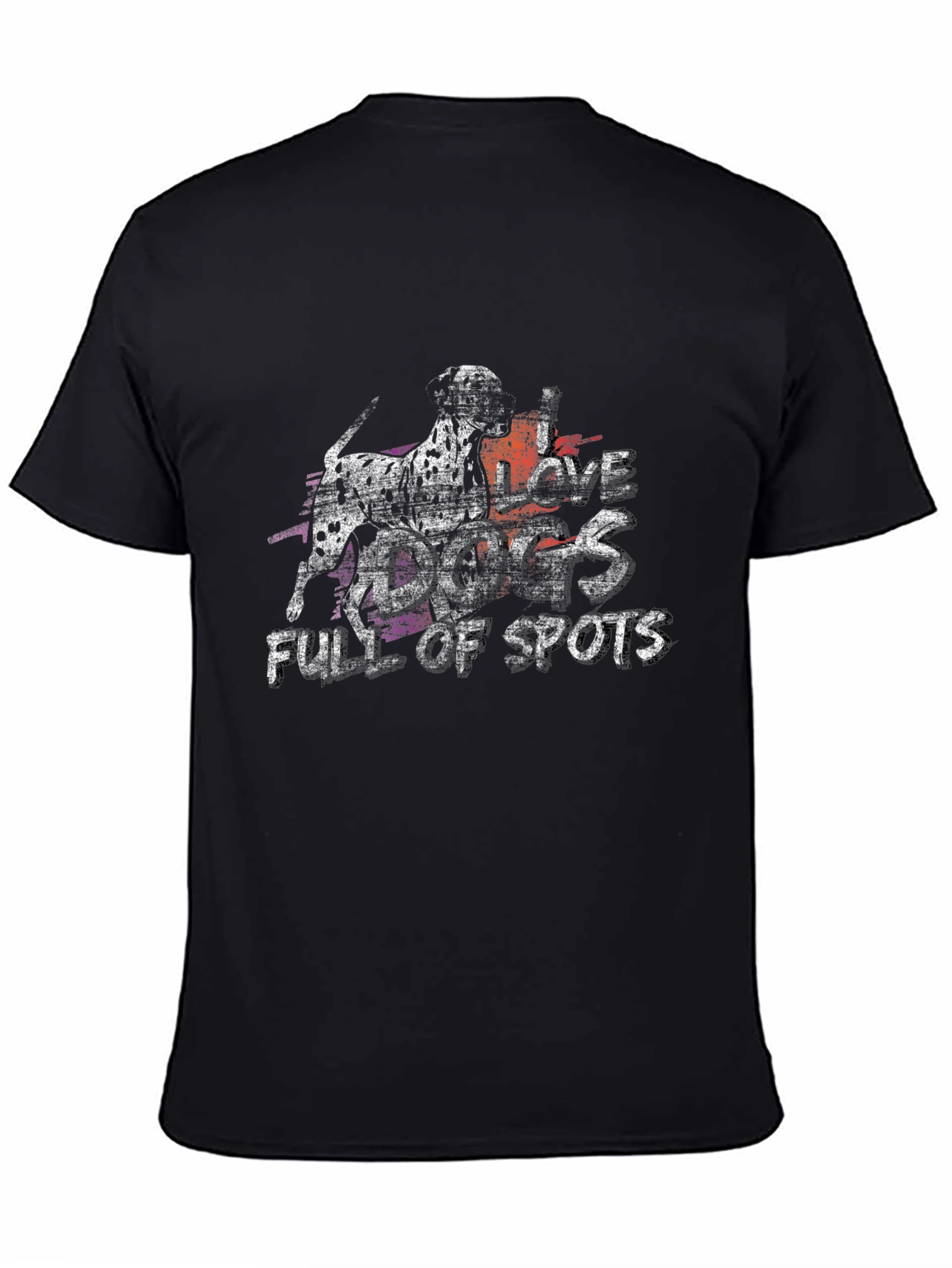 I Love Dogs Full of Spots T-Shirt