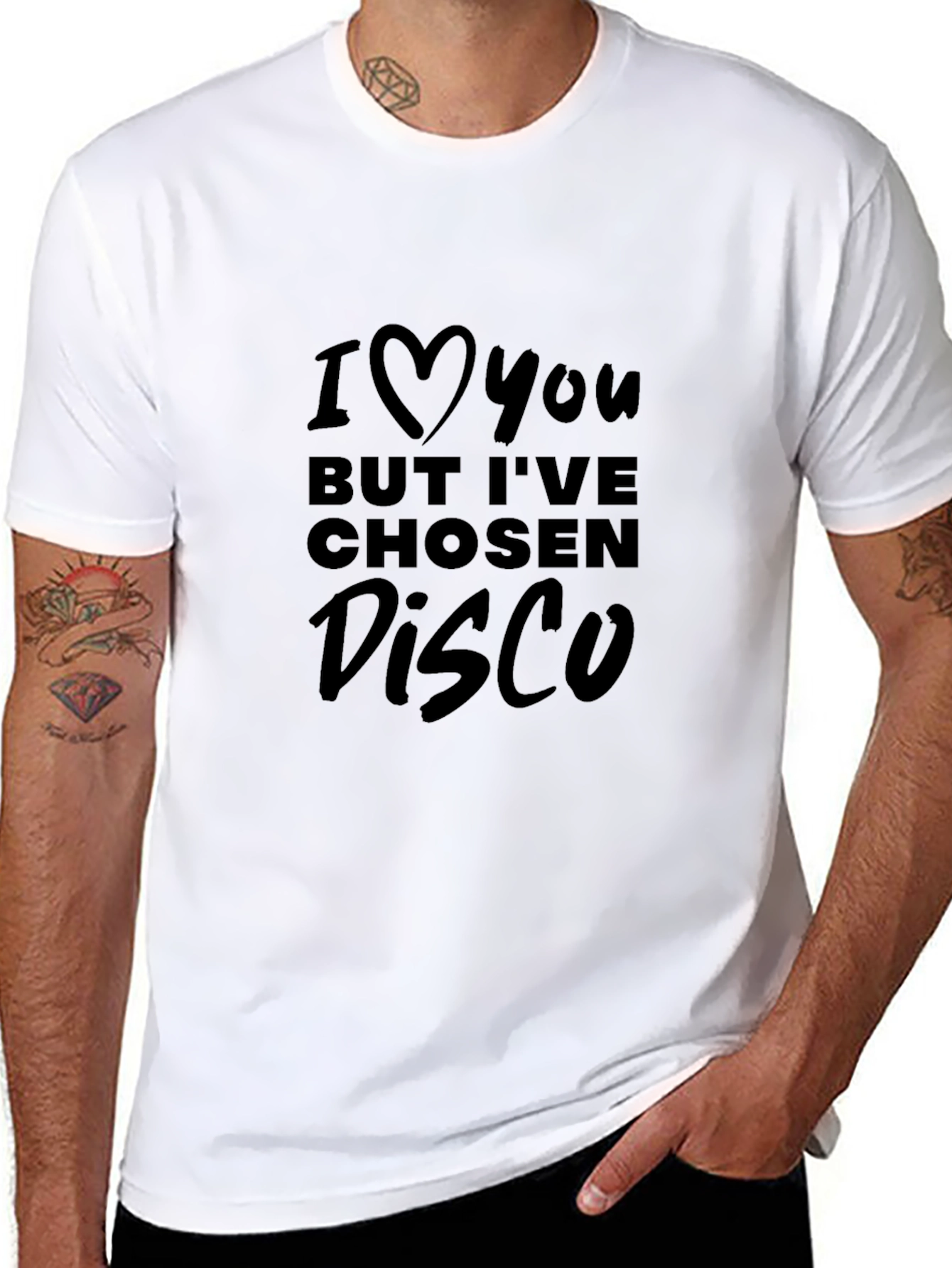 I Love You But Disco T-Shirt