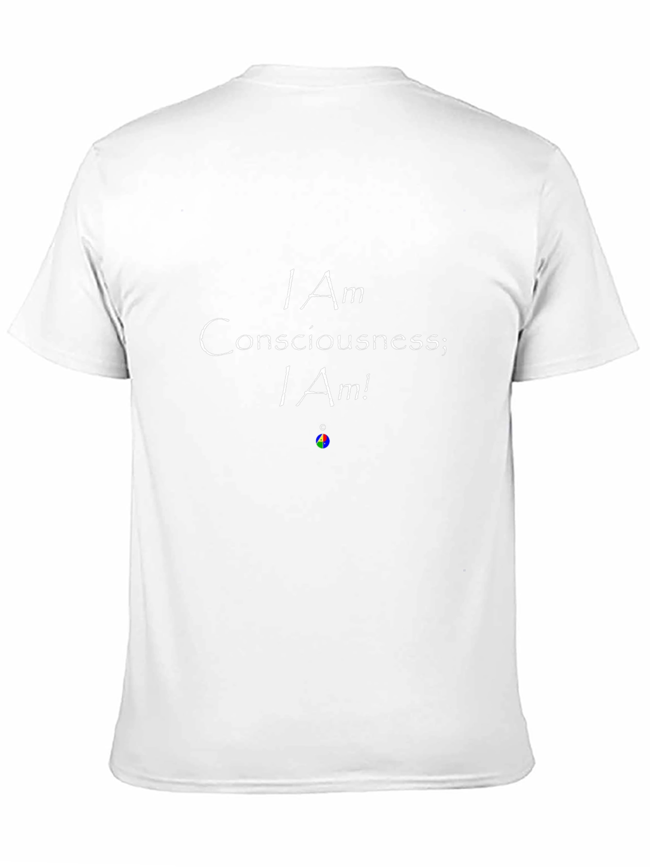I Am Consciousness Graphic Tee - Unisex Black T-Shirt