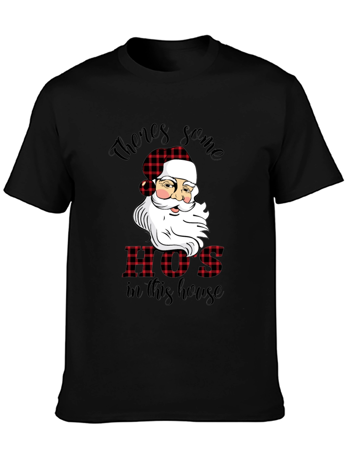 Funny Santa HOS Christmas T-Shirt