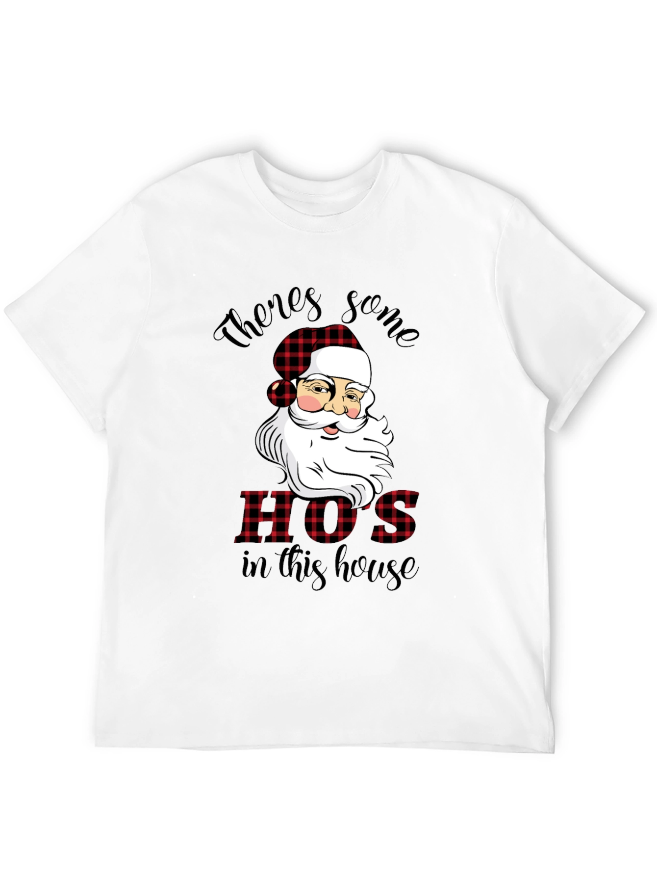 Funny Santa HOS Christmas T-Shirt