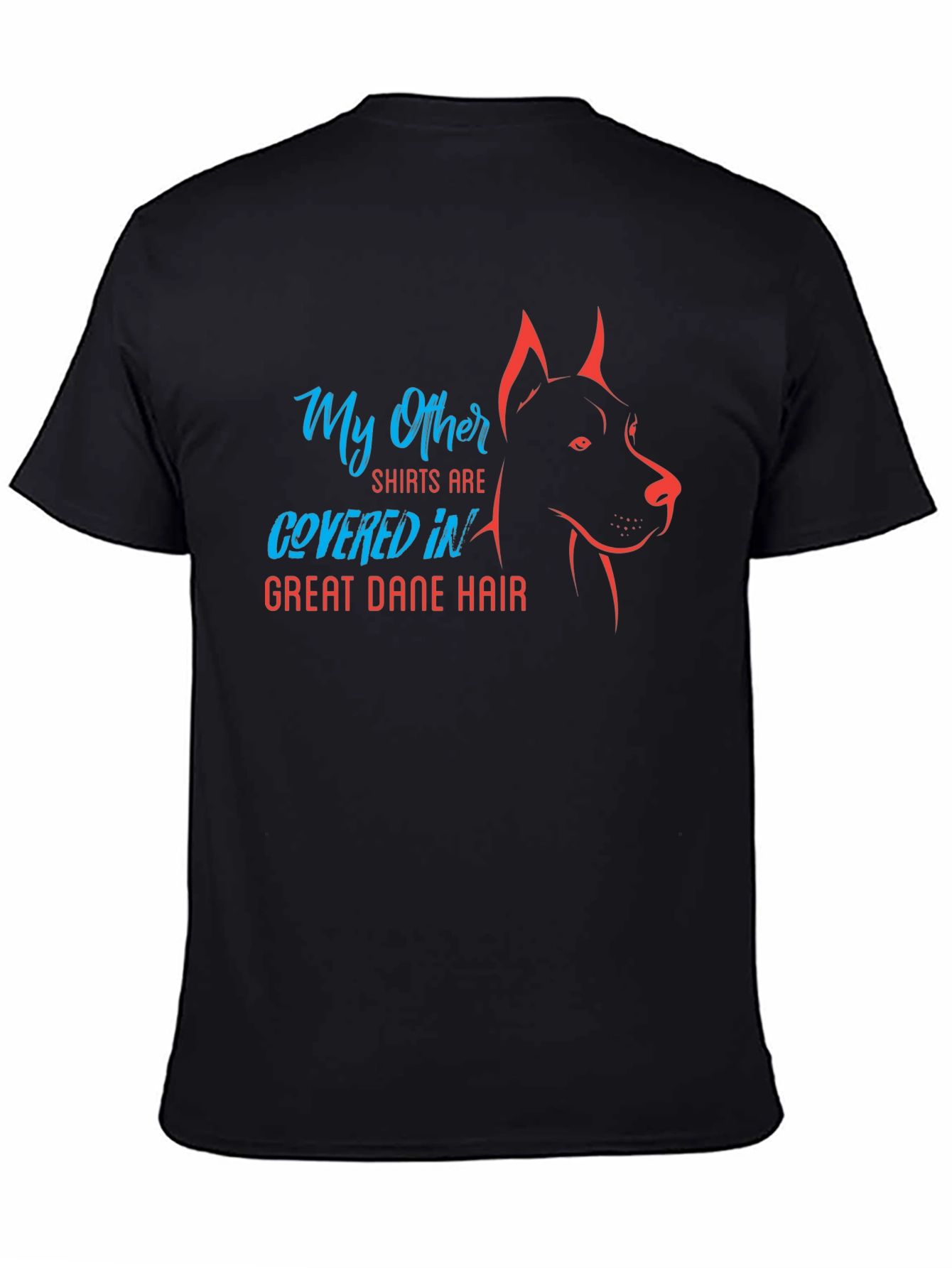 Great Dane Hair T-Shirt