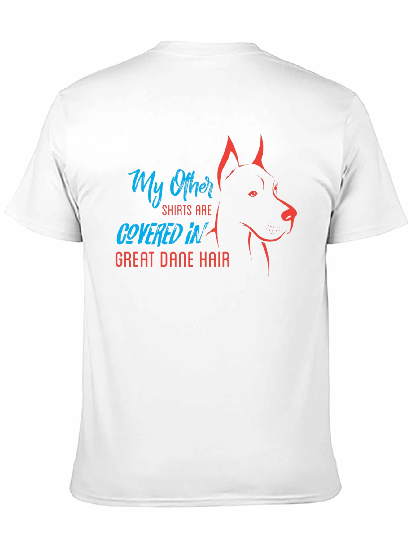 Great Dane Hair T-Shirt