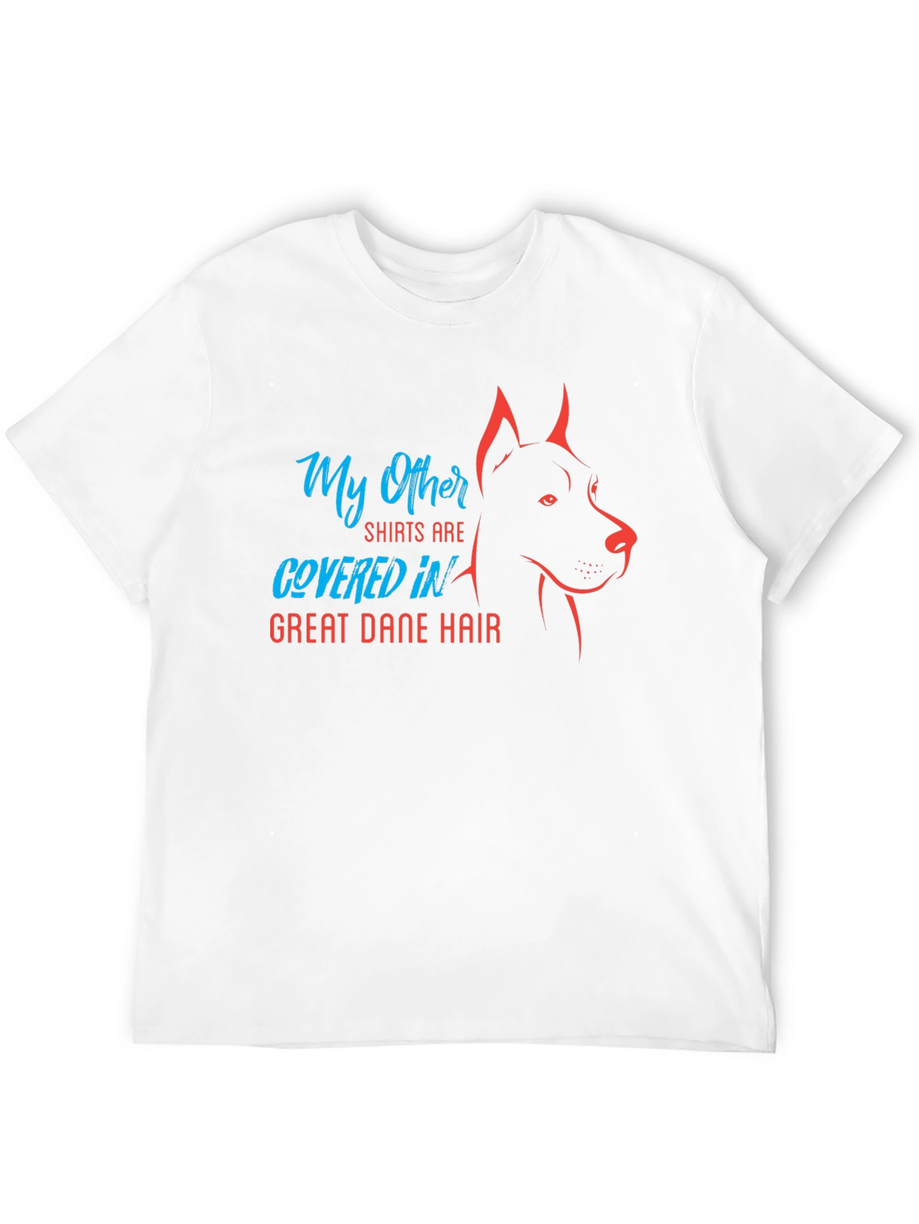 Great Dane Hair T-Shirt