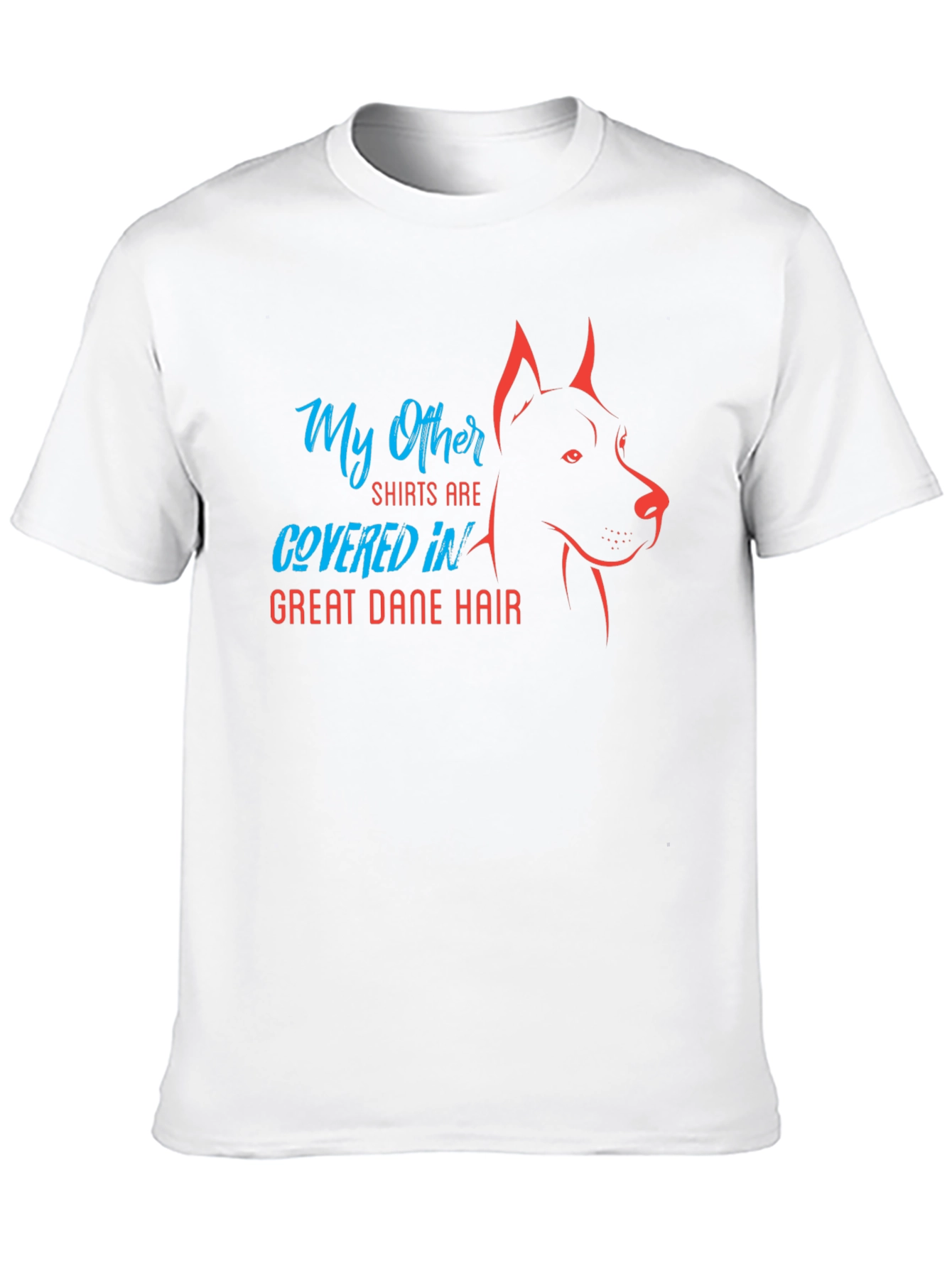 Great Dane Hair T-Shirt