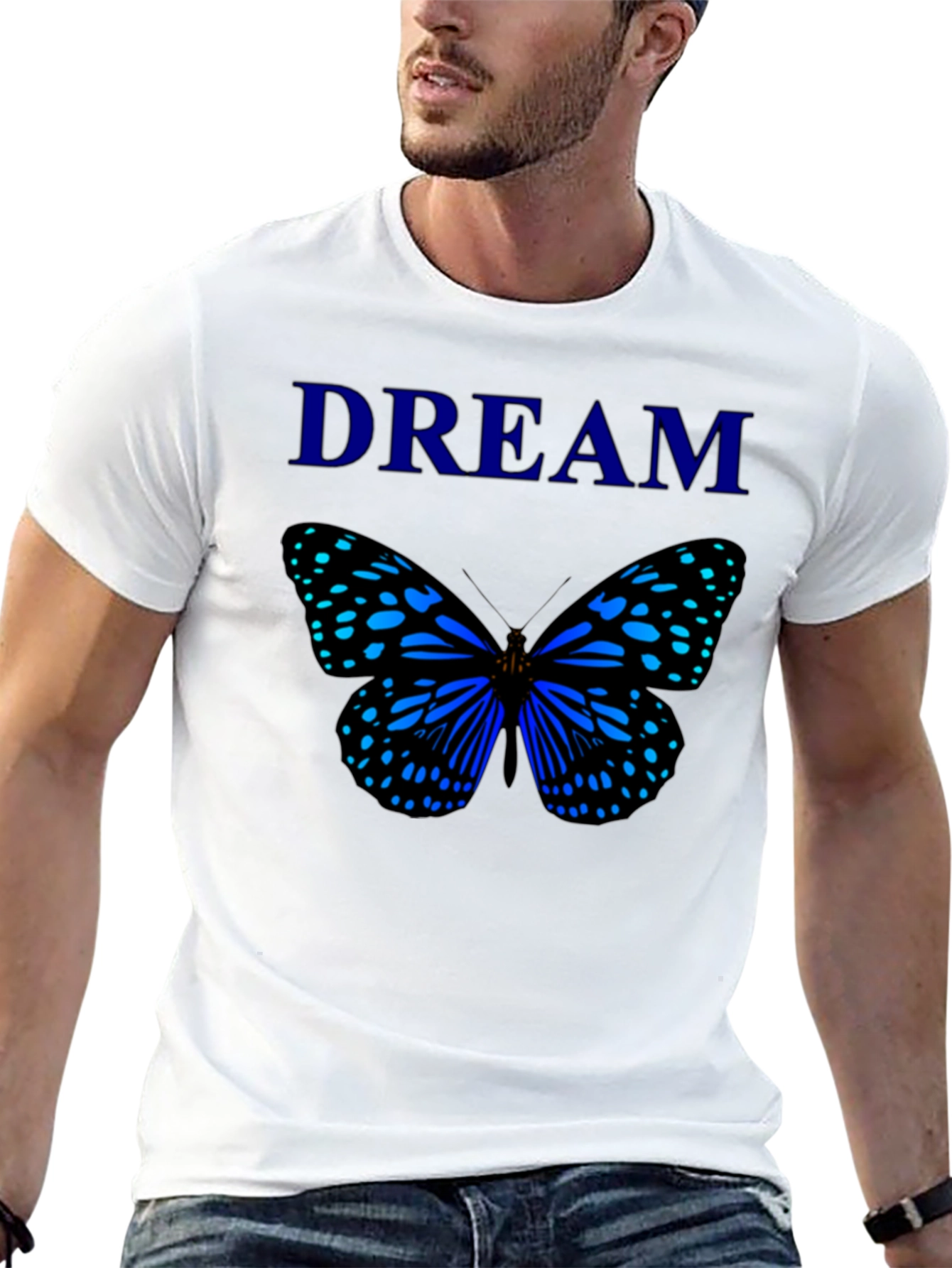 Dream Butterfly Black T-Shirt