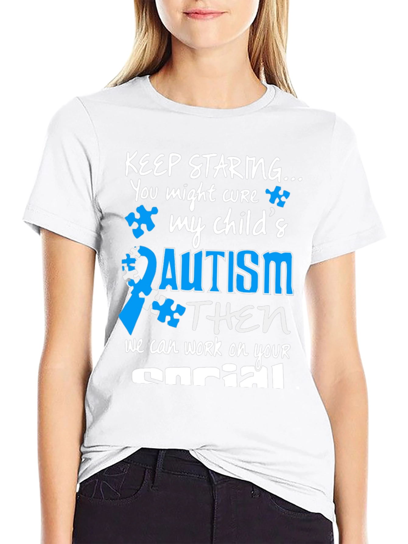 Autism Awareness T-Shirt: Keep Staring